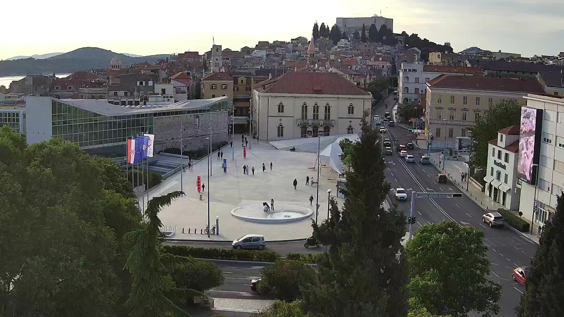Webcam Šibenik – Poljana square