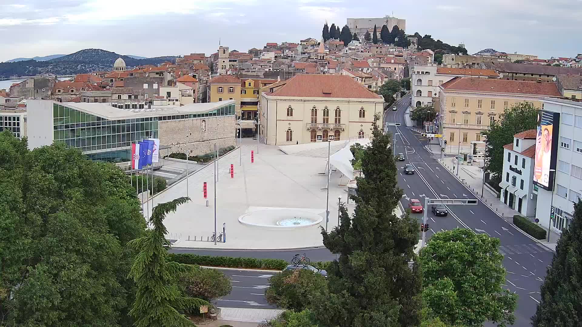 Web Kamera Šibenik – Trg Poljana