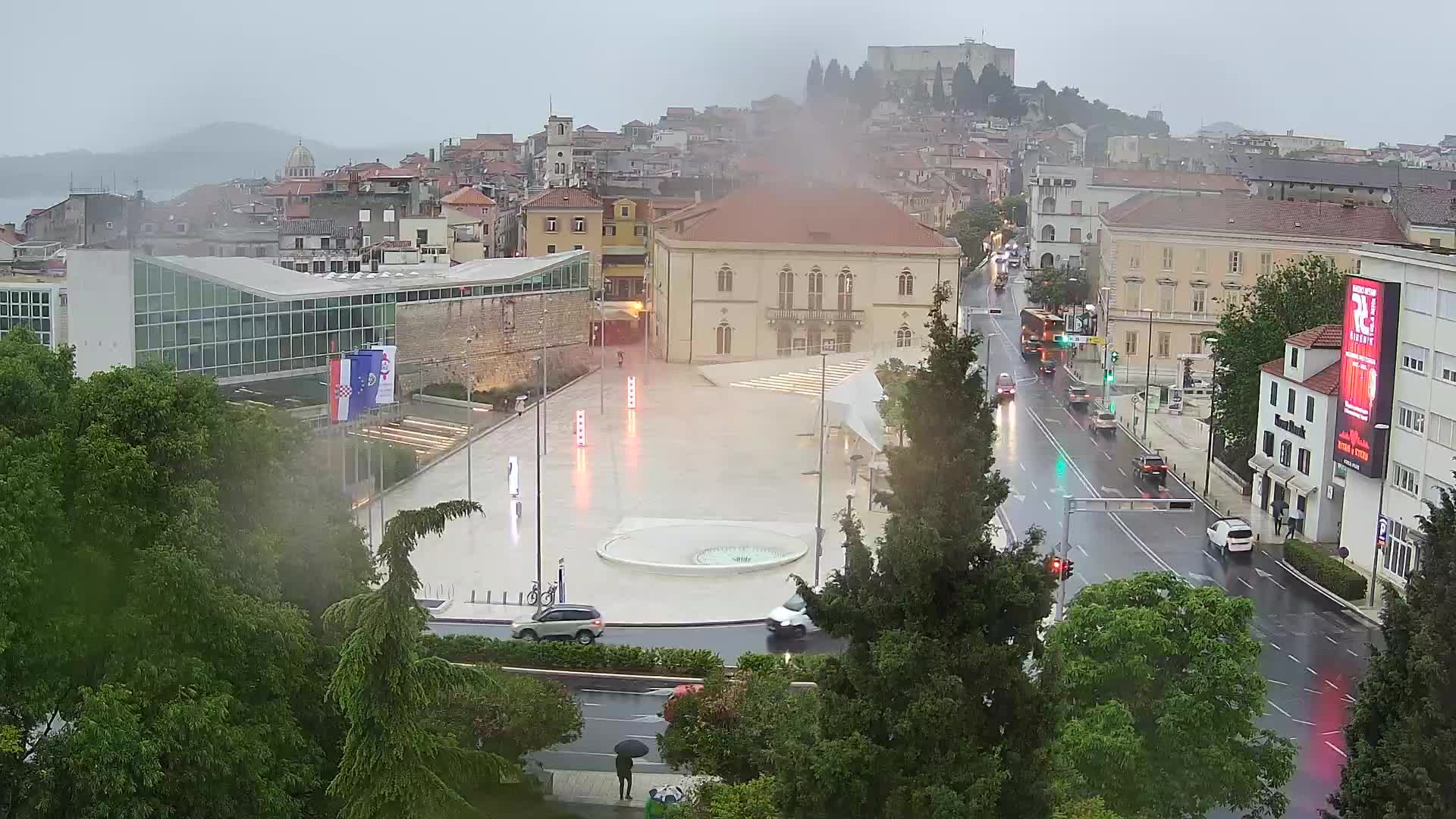 Web Kamera Šibenik – Trg Poljana