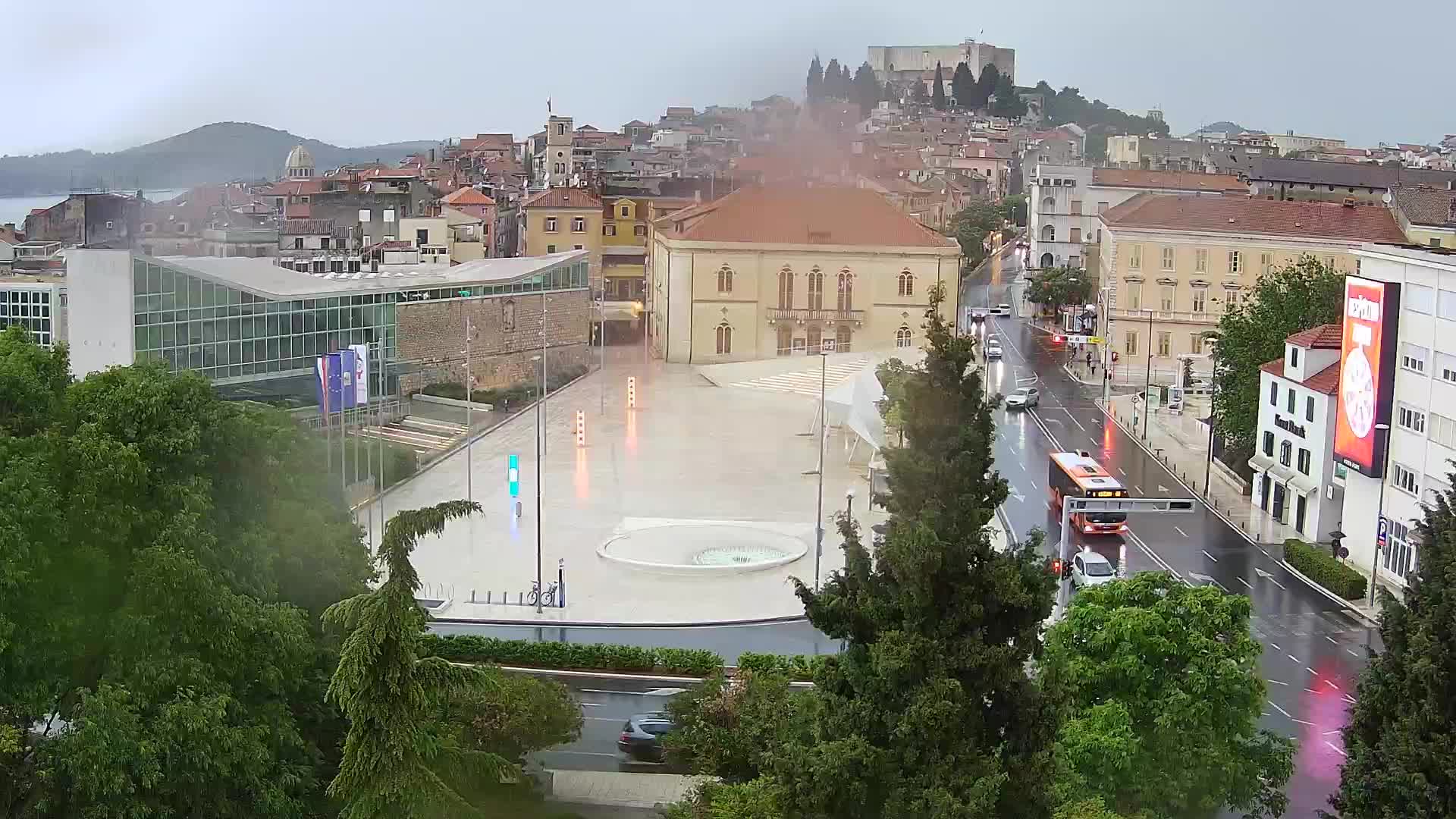 Webcam Šibenik – Poljana square