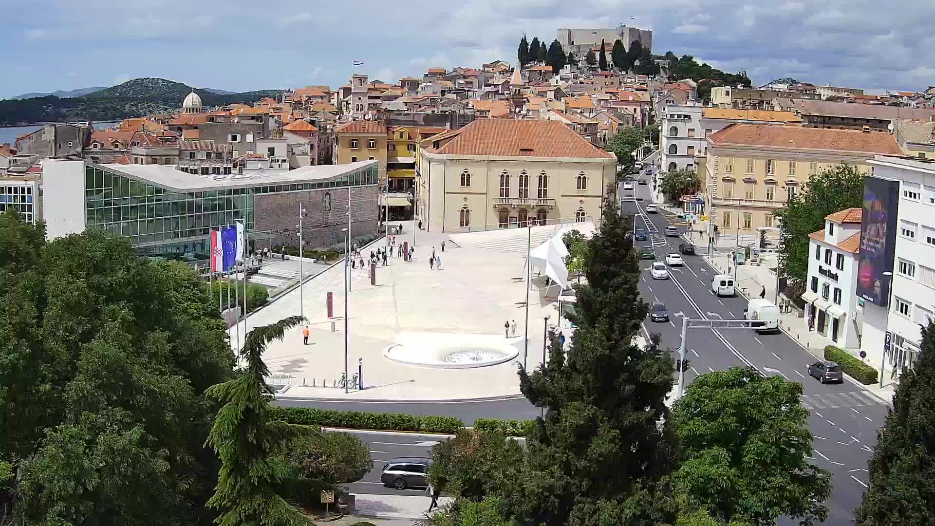 Web Kamera Šibenik – Trg Poljana