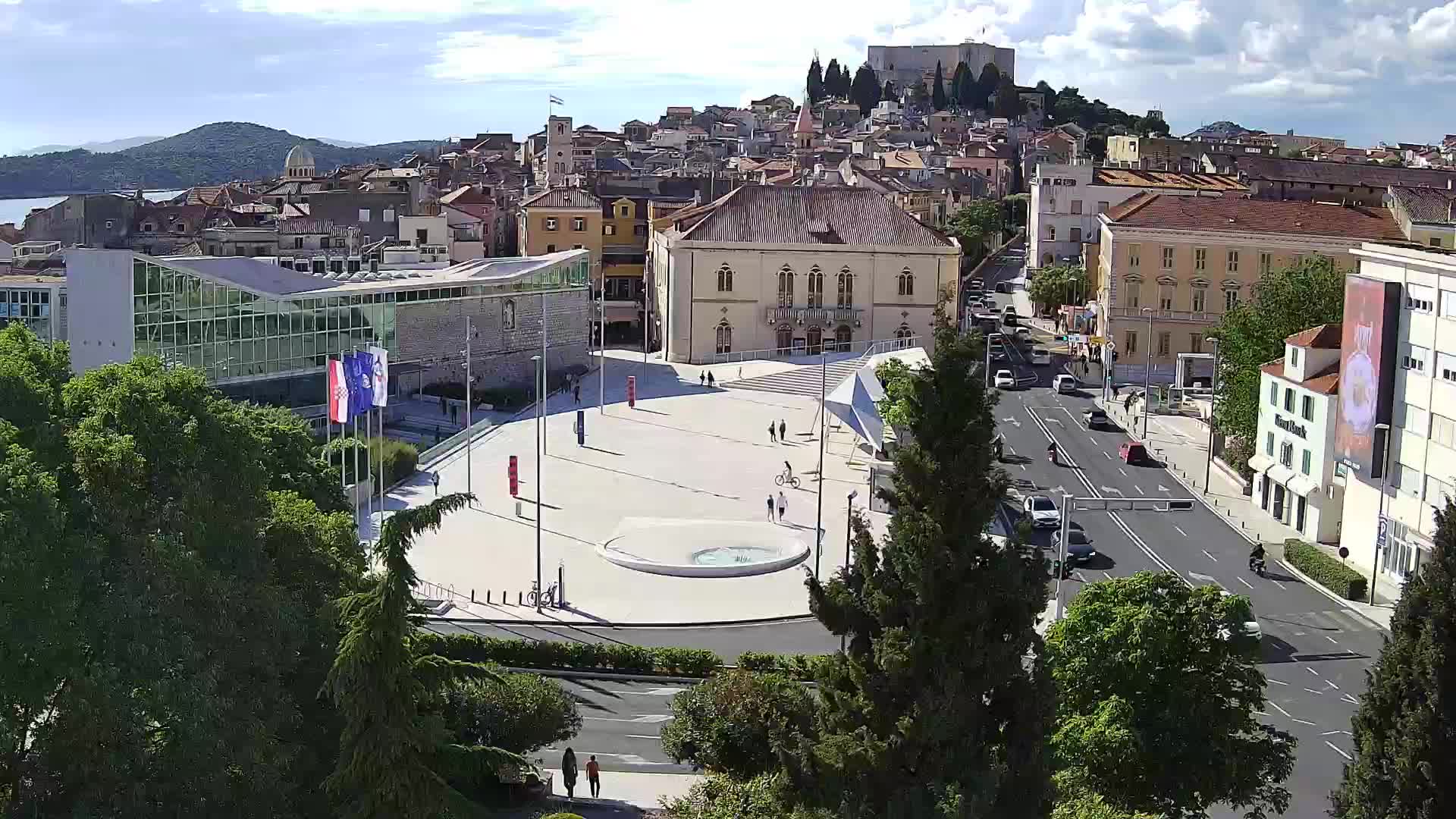 Web Kamera Šibenik – Trg Poljana