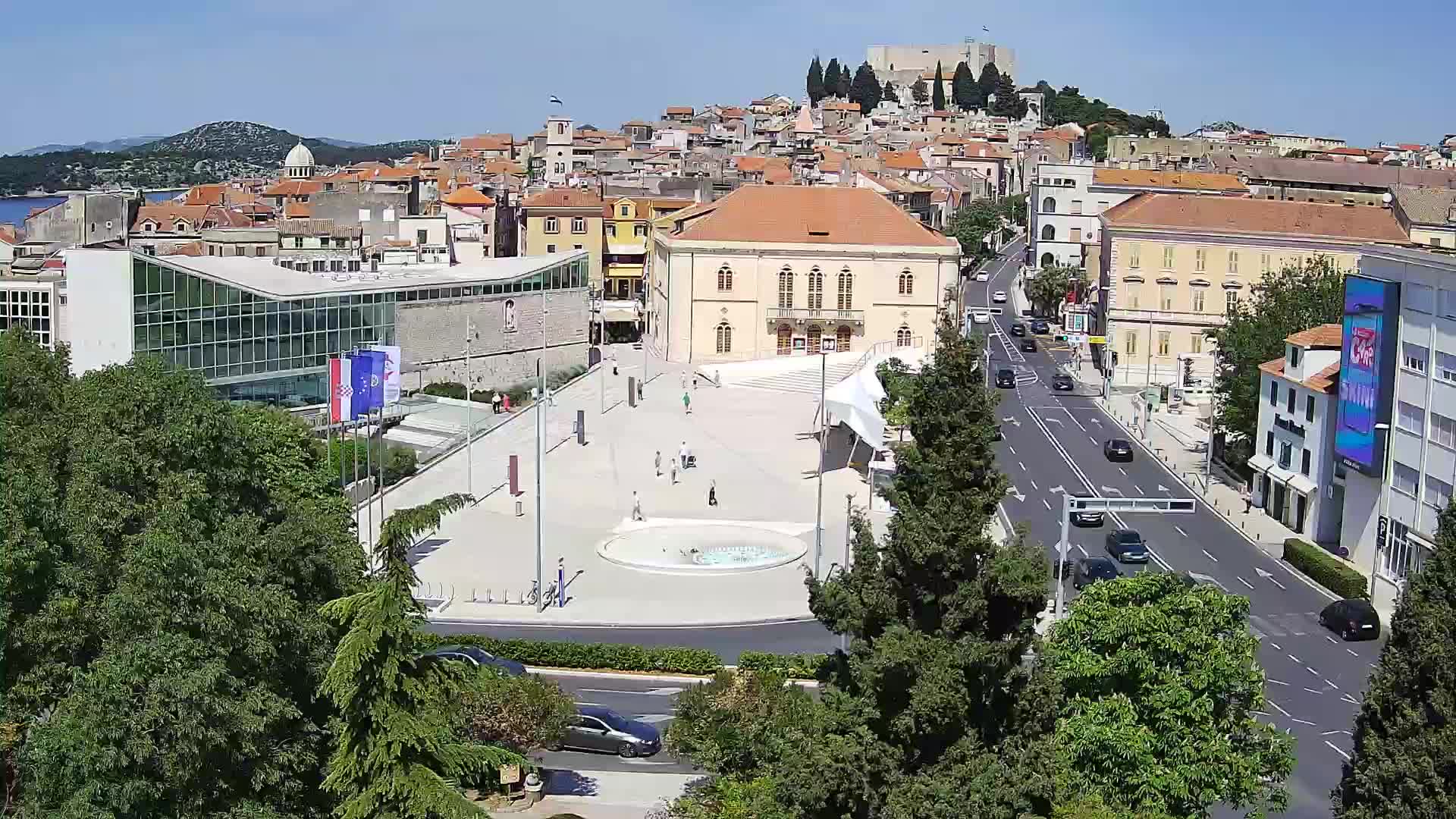 Webcam Šibenik – Poljana square