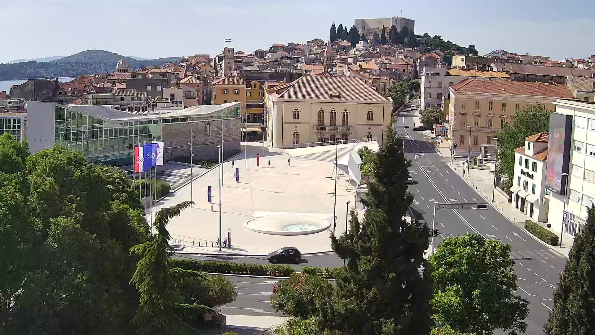 Webcam Šibenik – Poljana Platz