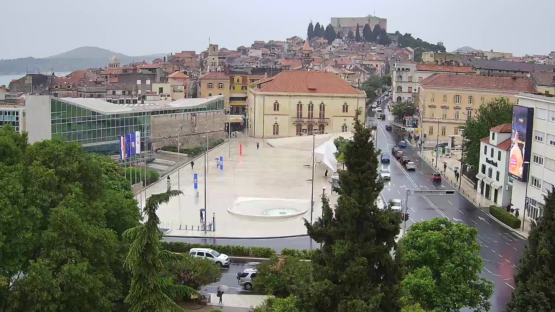 Web Kamera Šibenik – Trg Poljana
