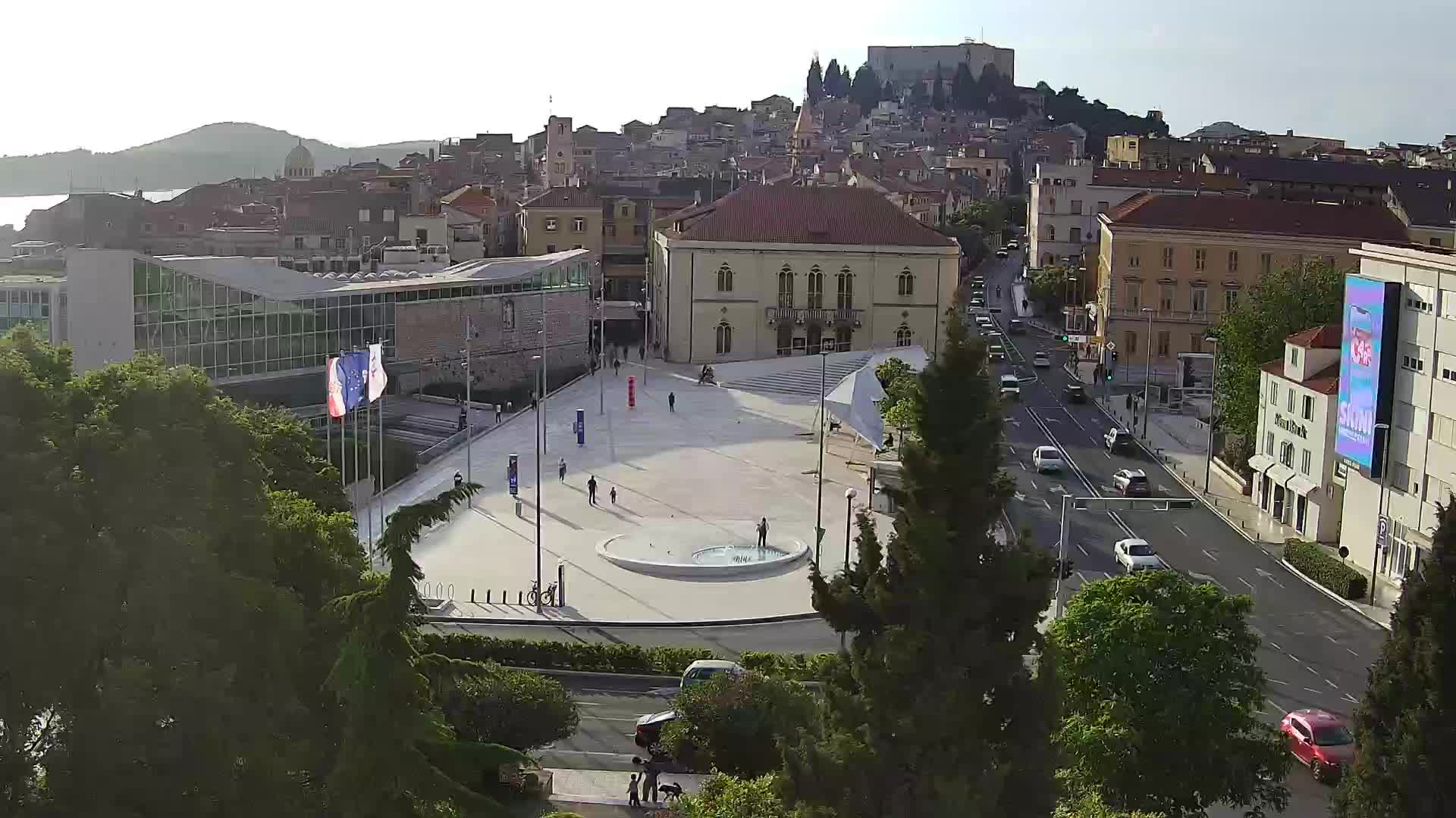 Webcam Šibenik – Poljana square