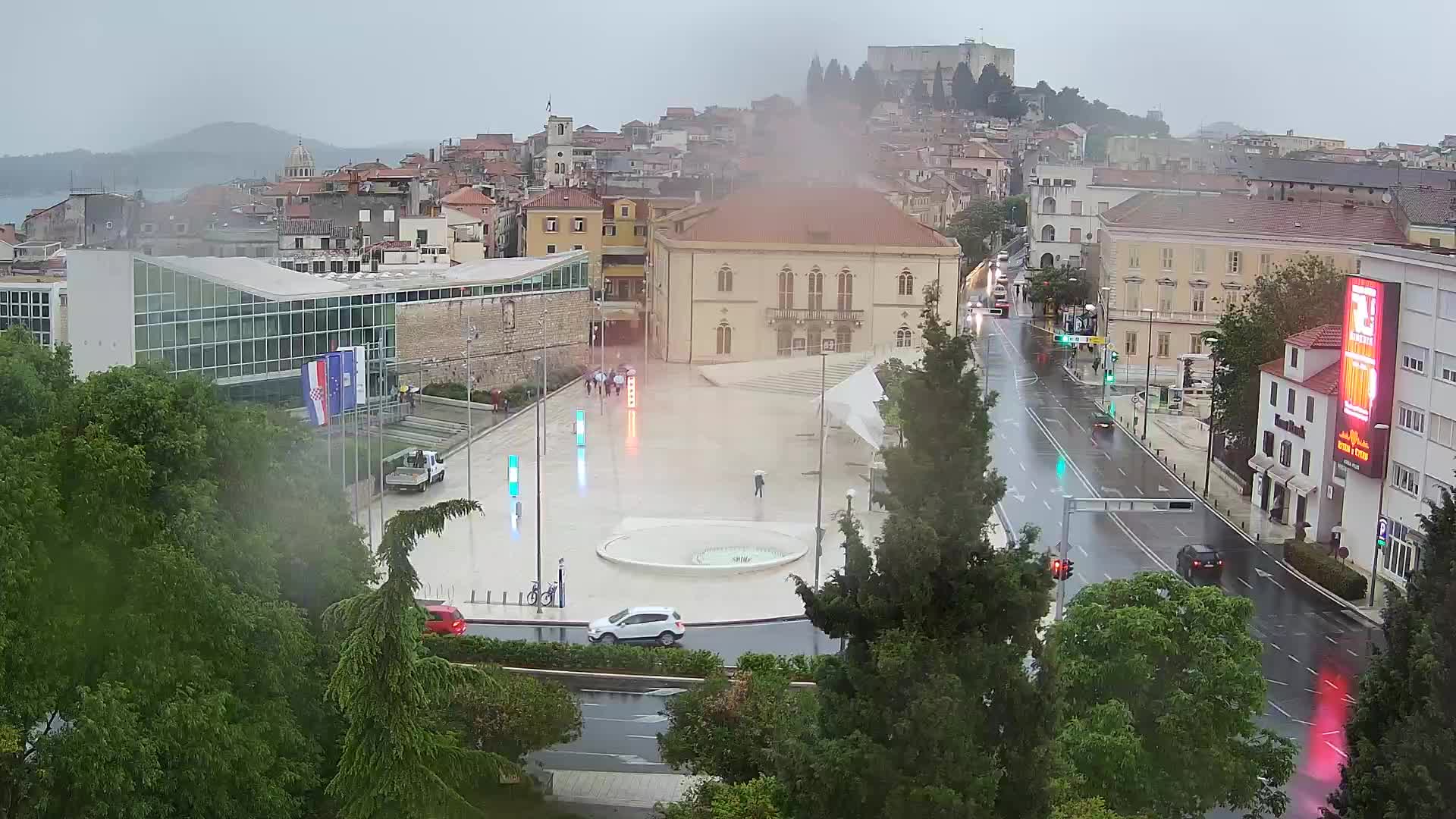 Webcam Šibenik – Poljana square