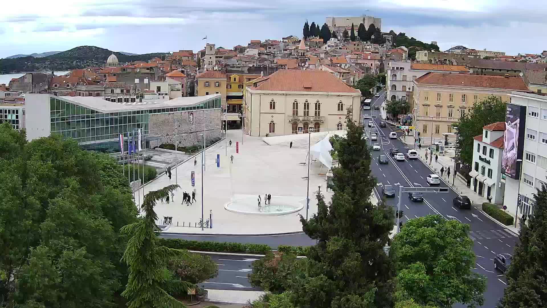 Webcam Šibenik – Poljana Platz