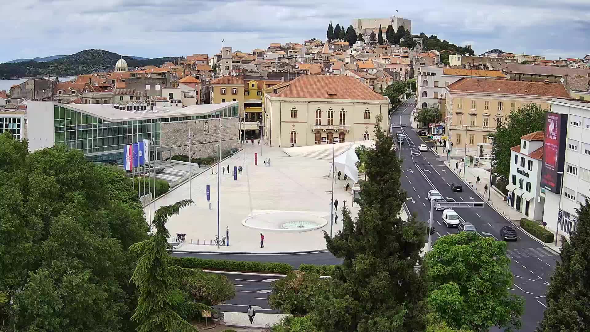 Webcam Šibenik – Poljana square