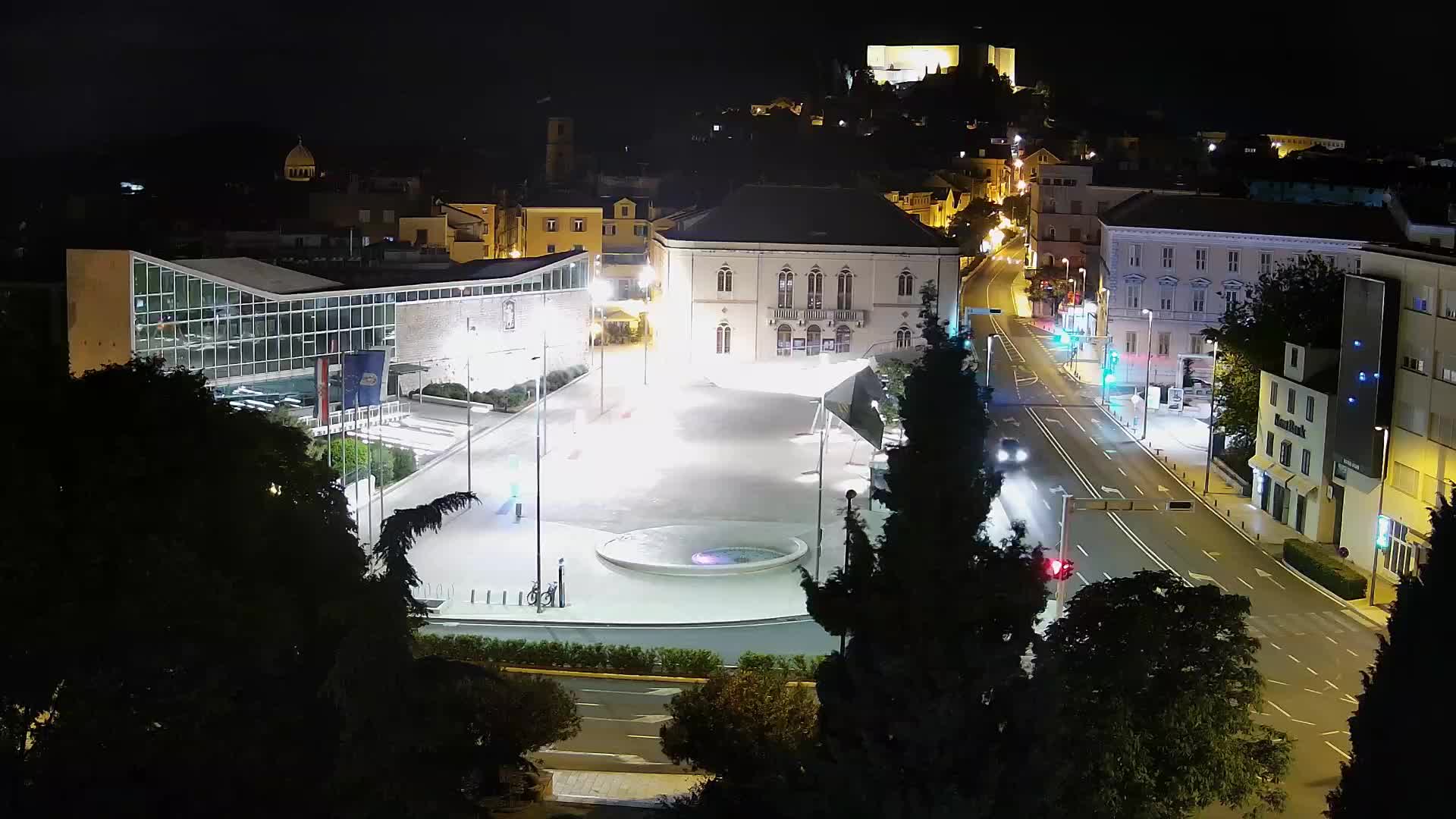 Webcam Šibenik – place Poljana