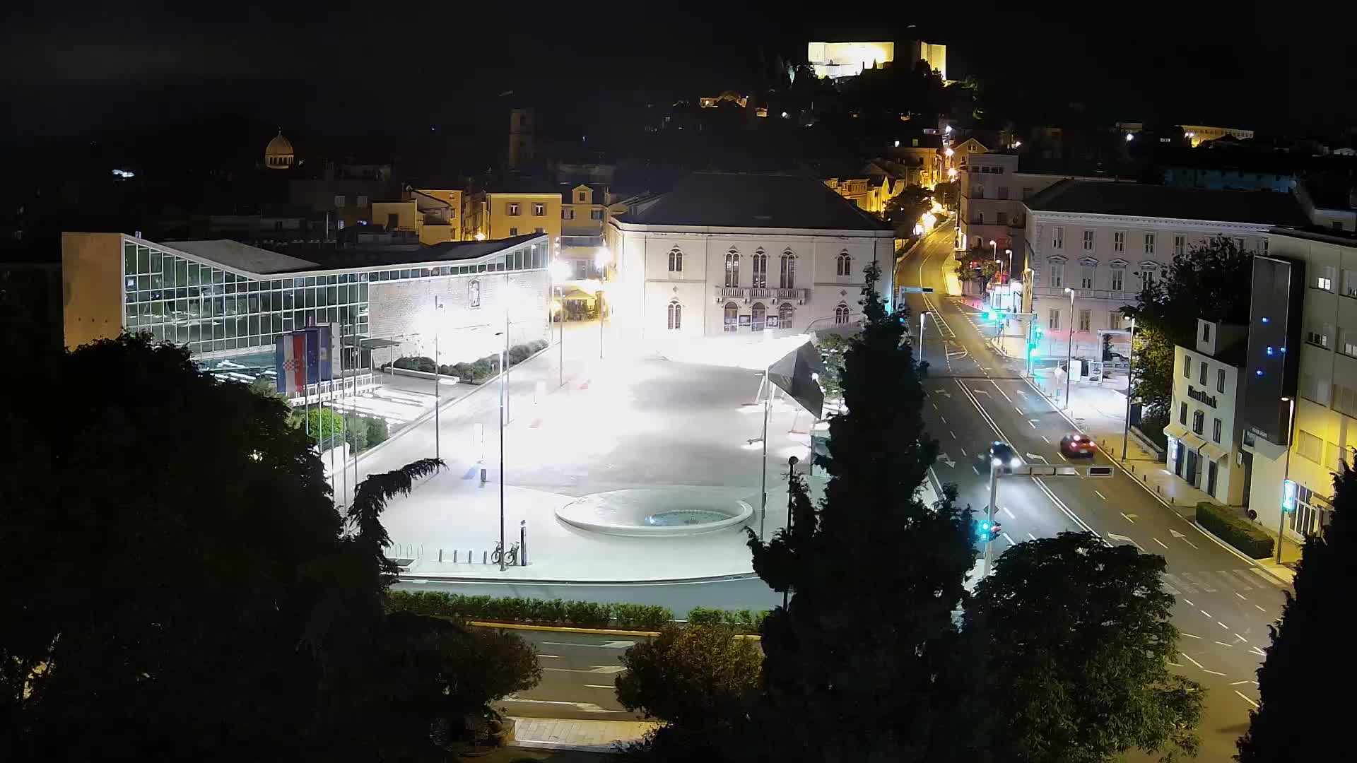 Webcam Šibenik – place Poljana