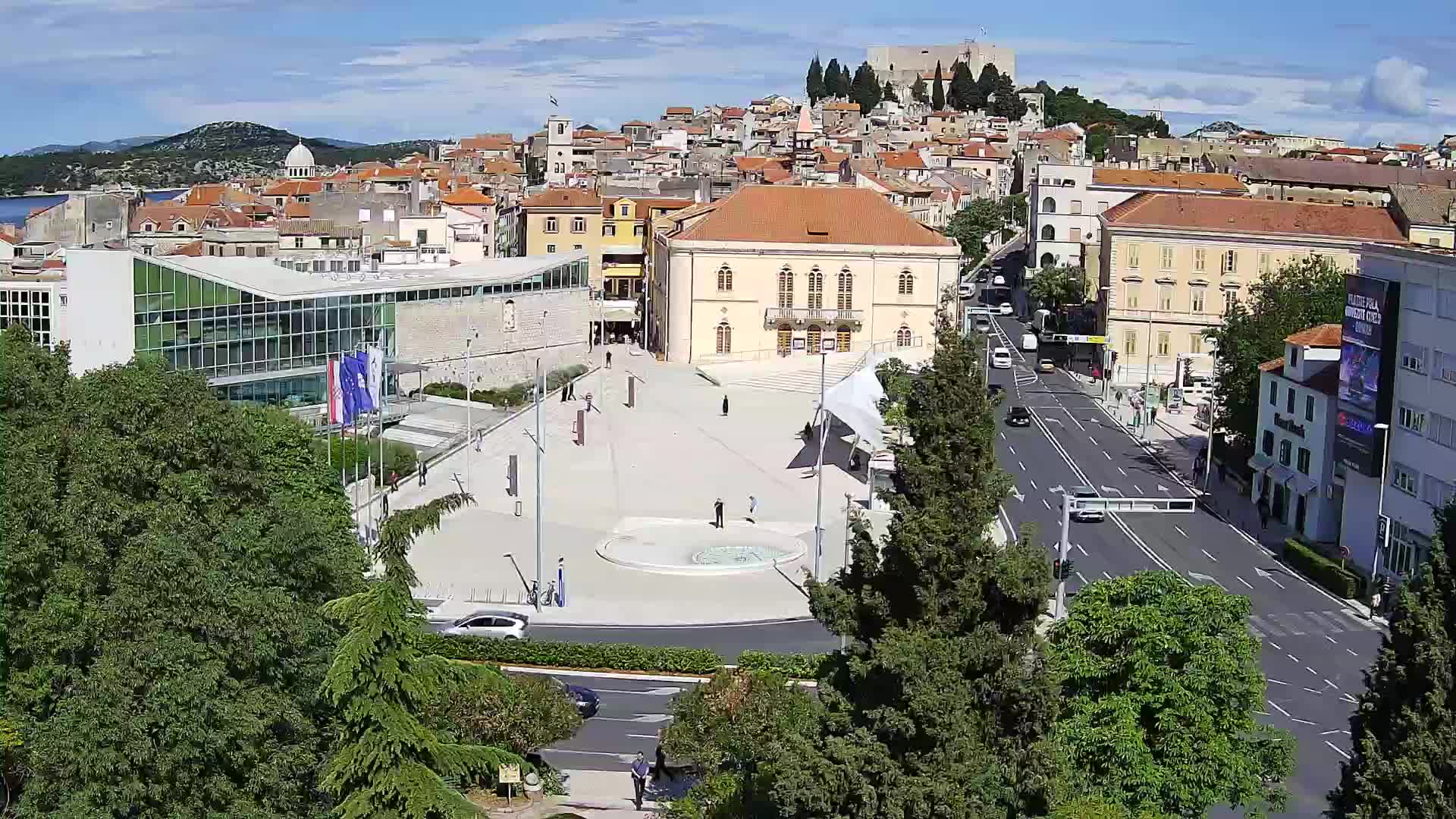 Webcam Šibenik – Poljana Platz