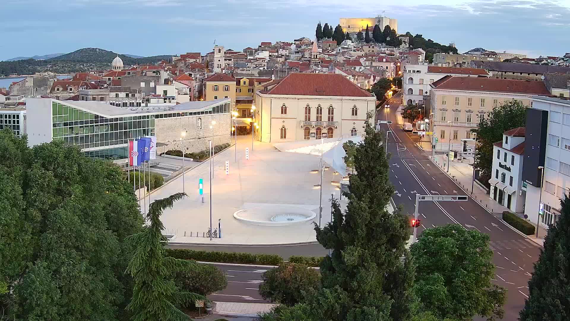 Webcam Šibenik – plaza Poljana