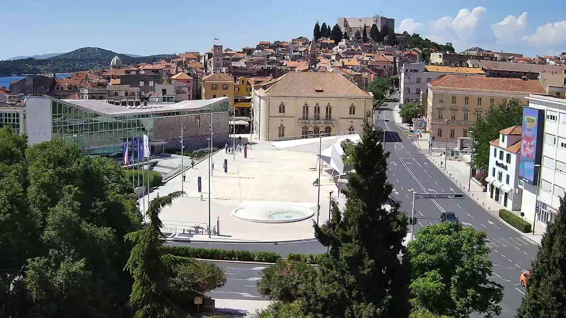Webcam Šibenik – plaza Poljana