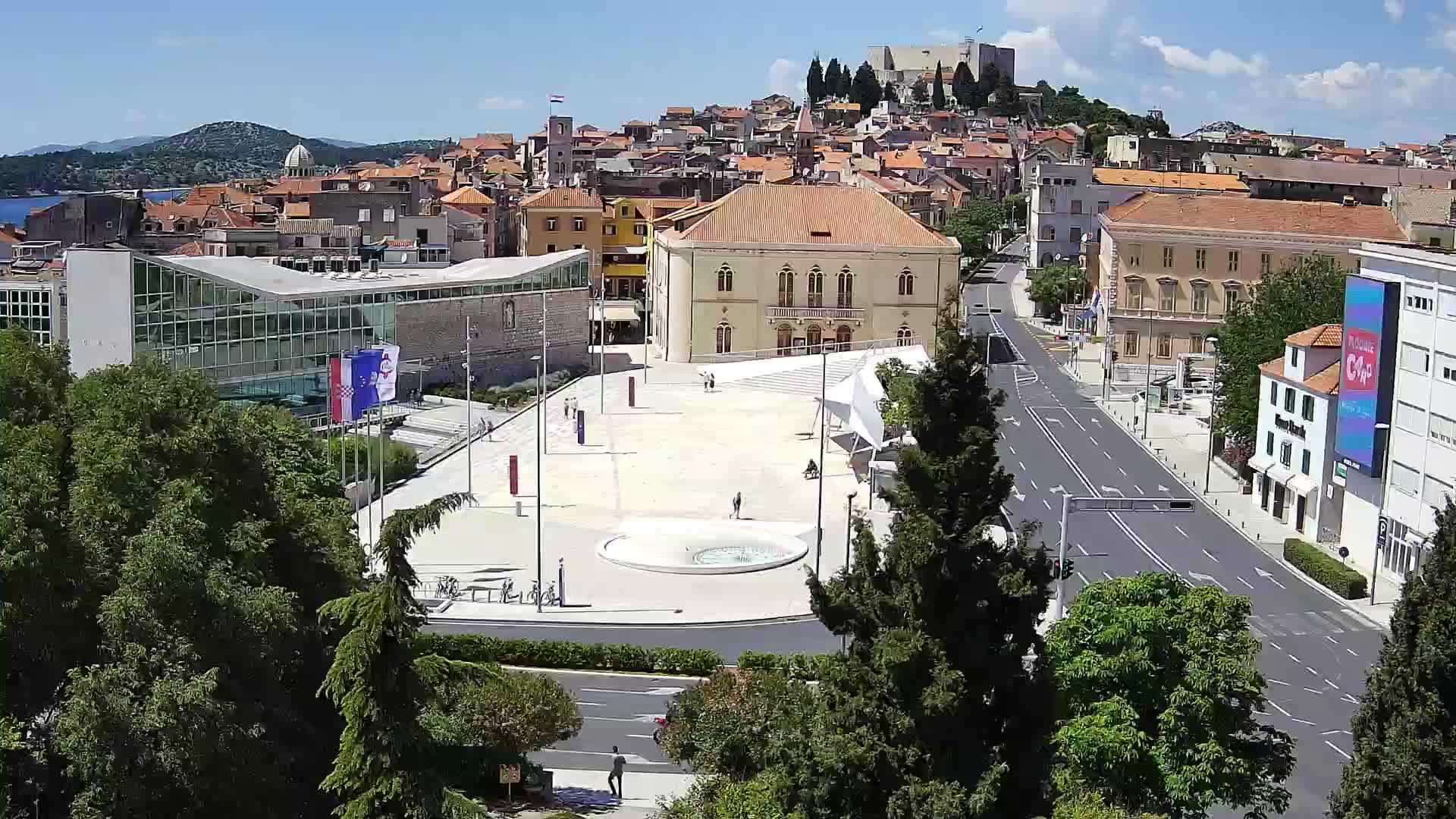 Web Kamera Šibenik – Trg Poljana