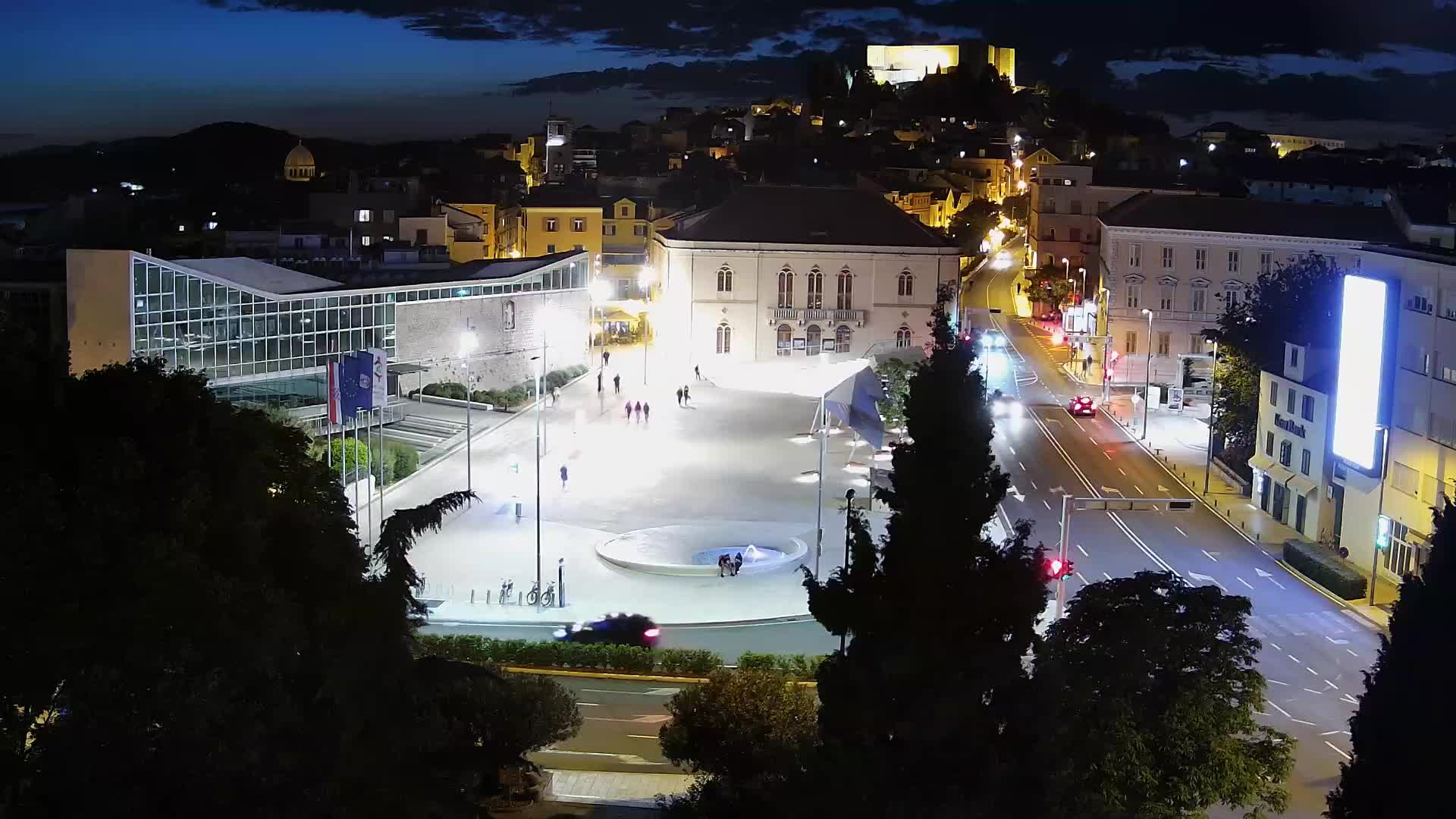 Webcam Šibenik – plaza Poljana