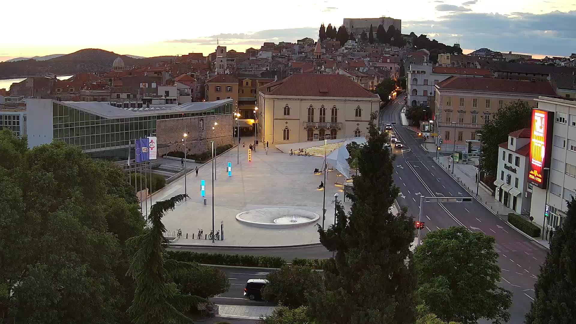 Webcam Šibenik – Poljana Platz