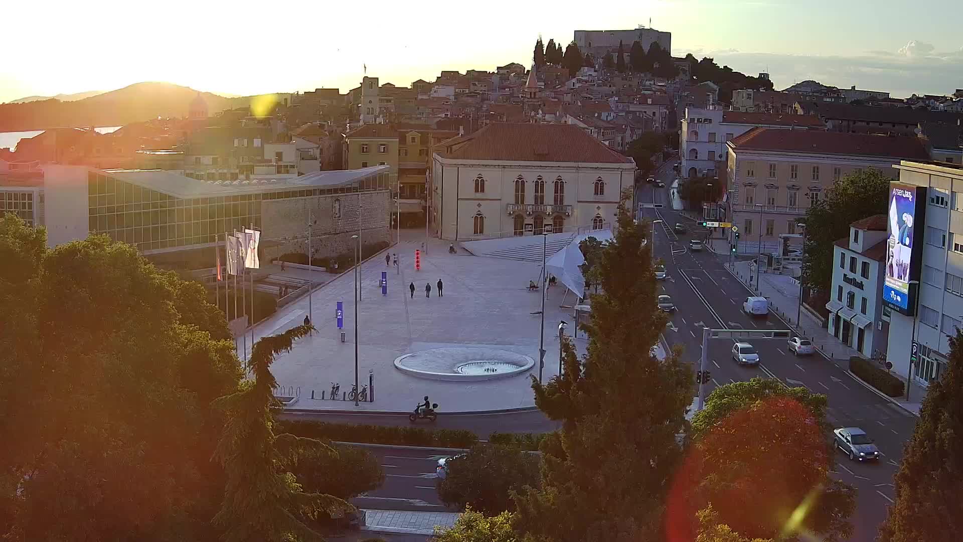 Webcam Šibenik – Poljana square