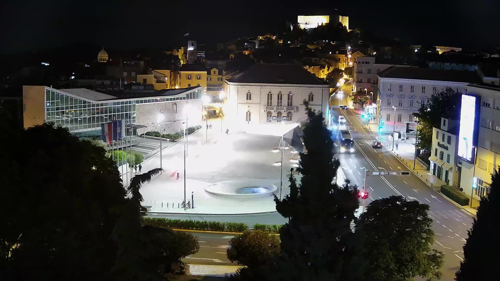 Webcam Šibenik – place Poljana