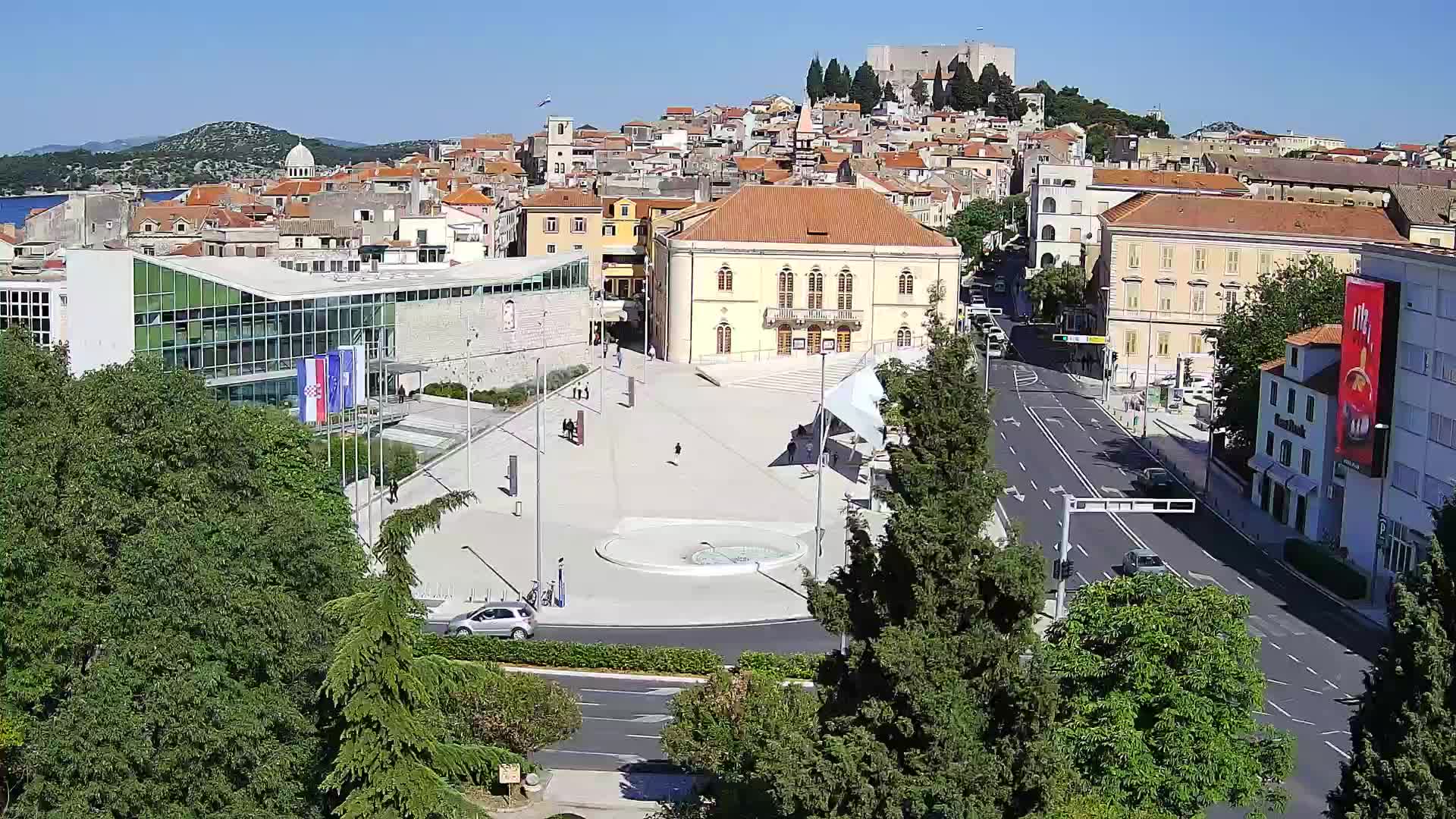 Webcam Šibenik – Poljana square