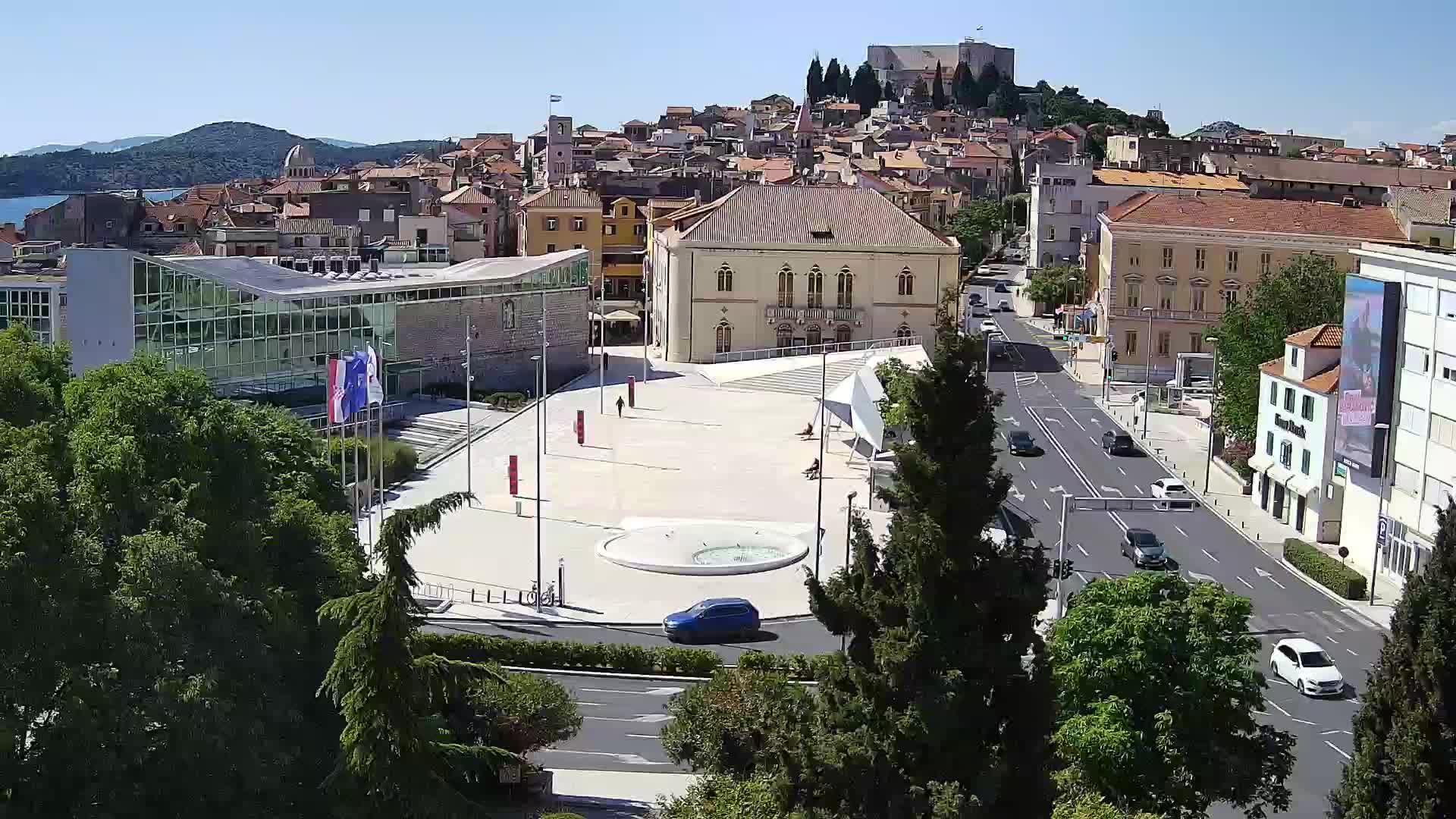 Web Kamera Šibenik – Trg Poljana