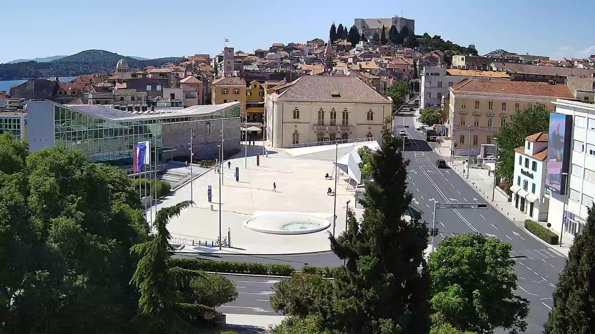 Web Kamera Šibenik – Trg Poljana
