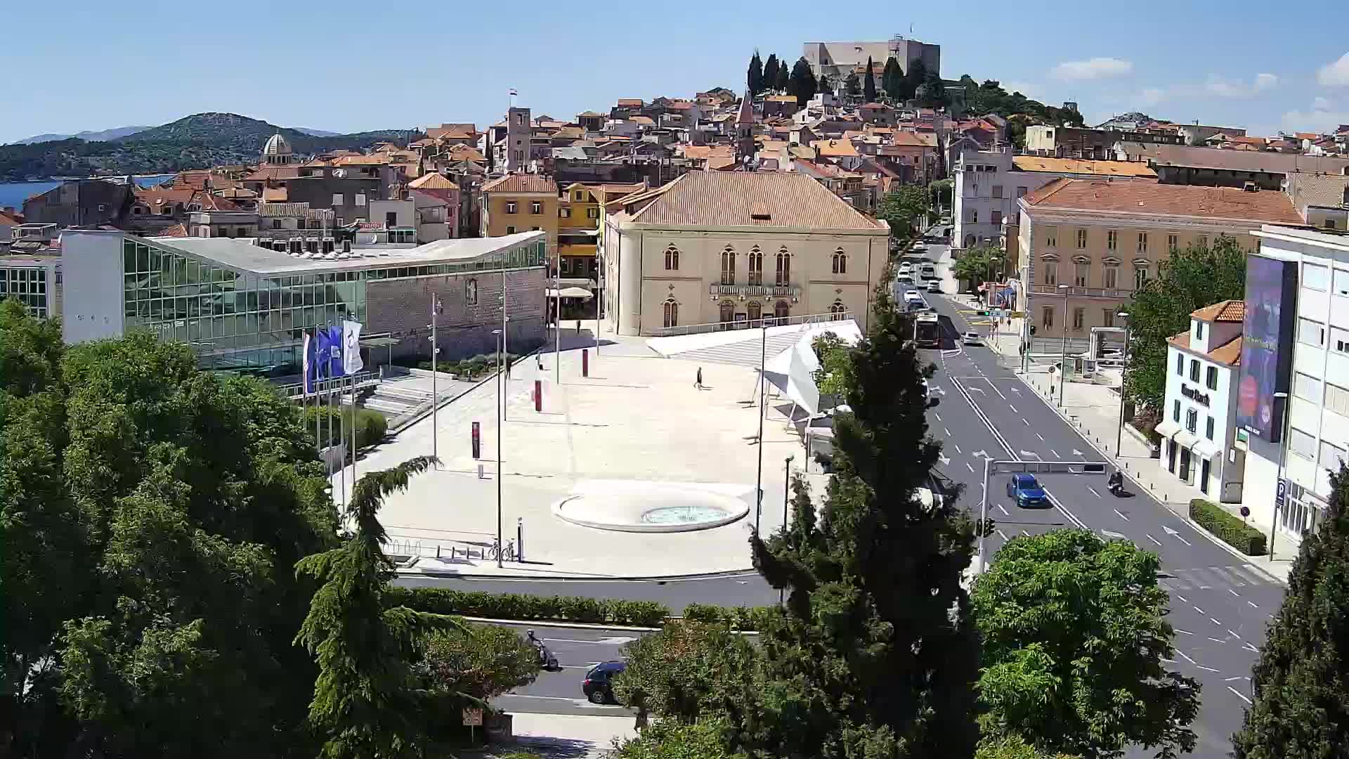 Webcam Šibenik – Poljana square