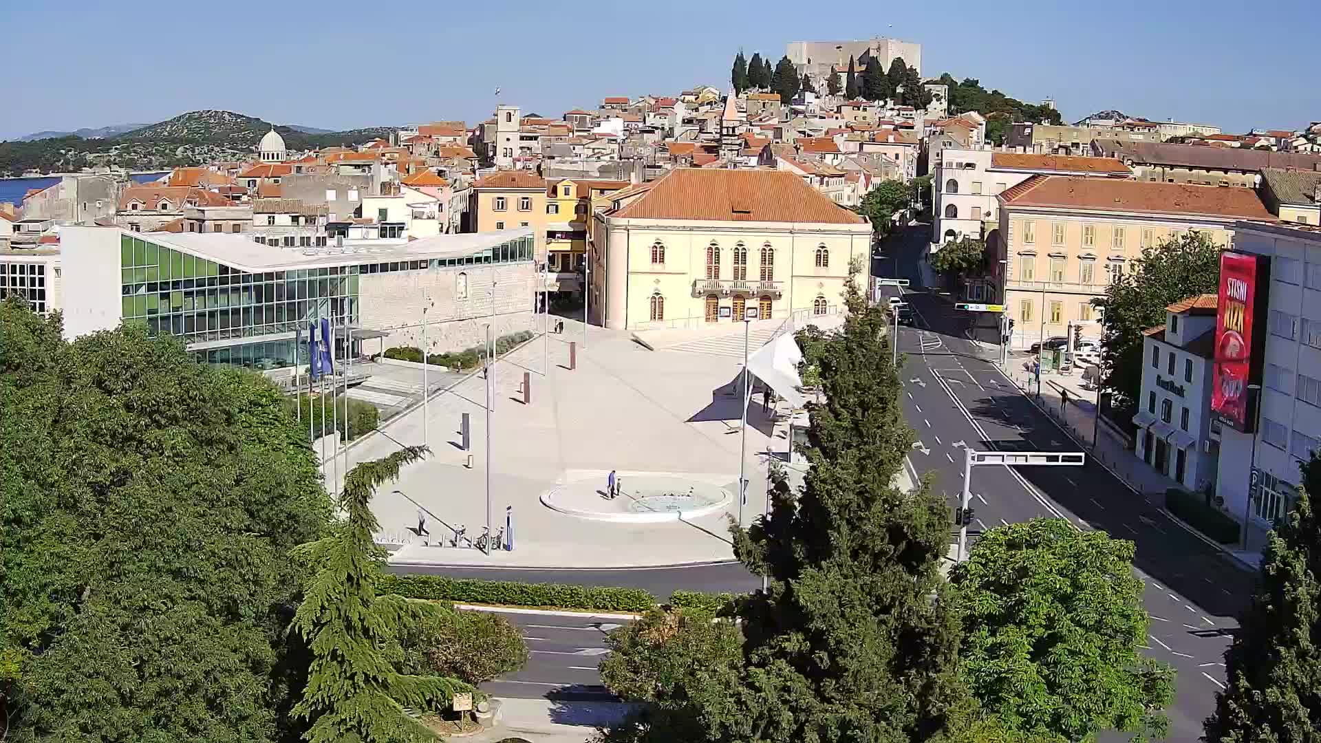 Webcam Šibenik – Poljana Platz