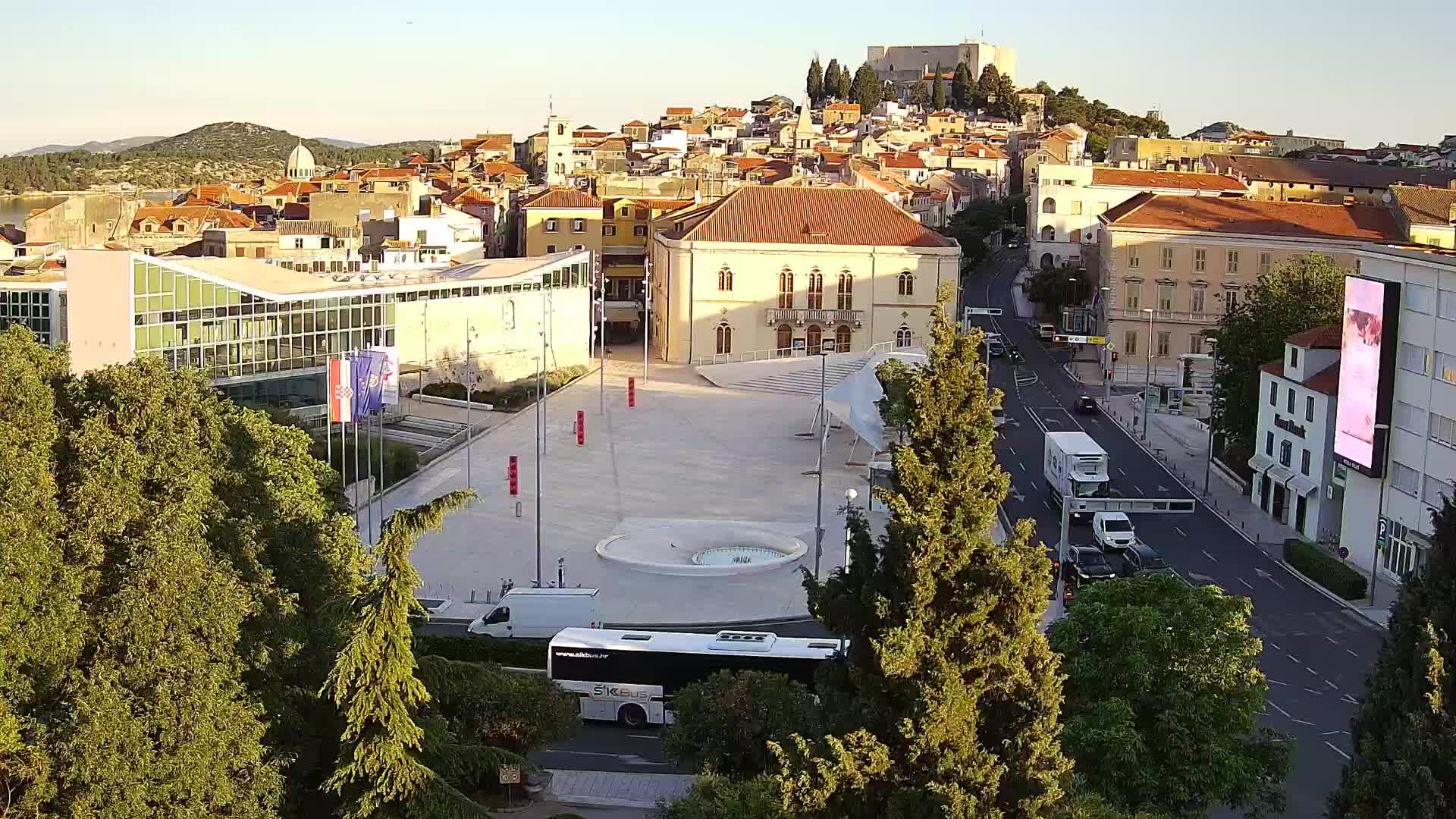 Web Kamera Šibenik – Trg Poljana