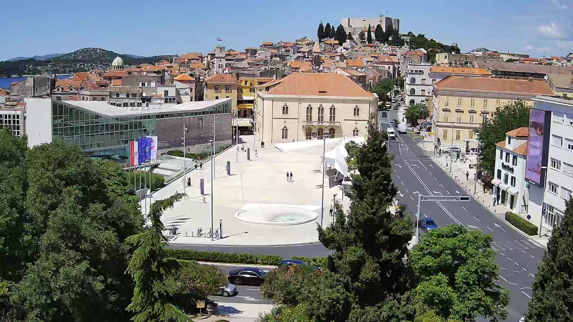 Webcam Šibenik – Poljana square