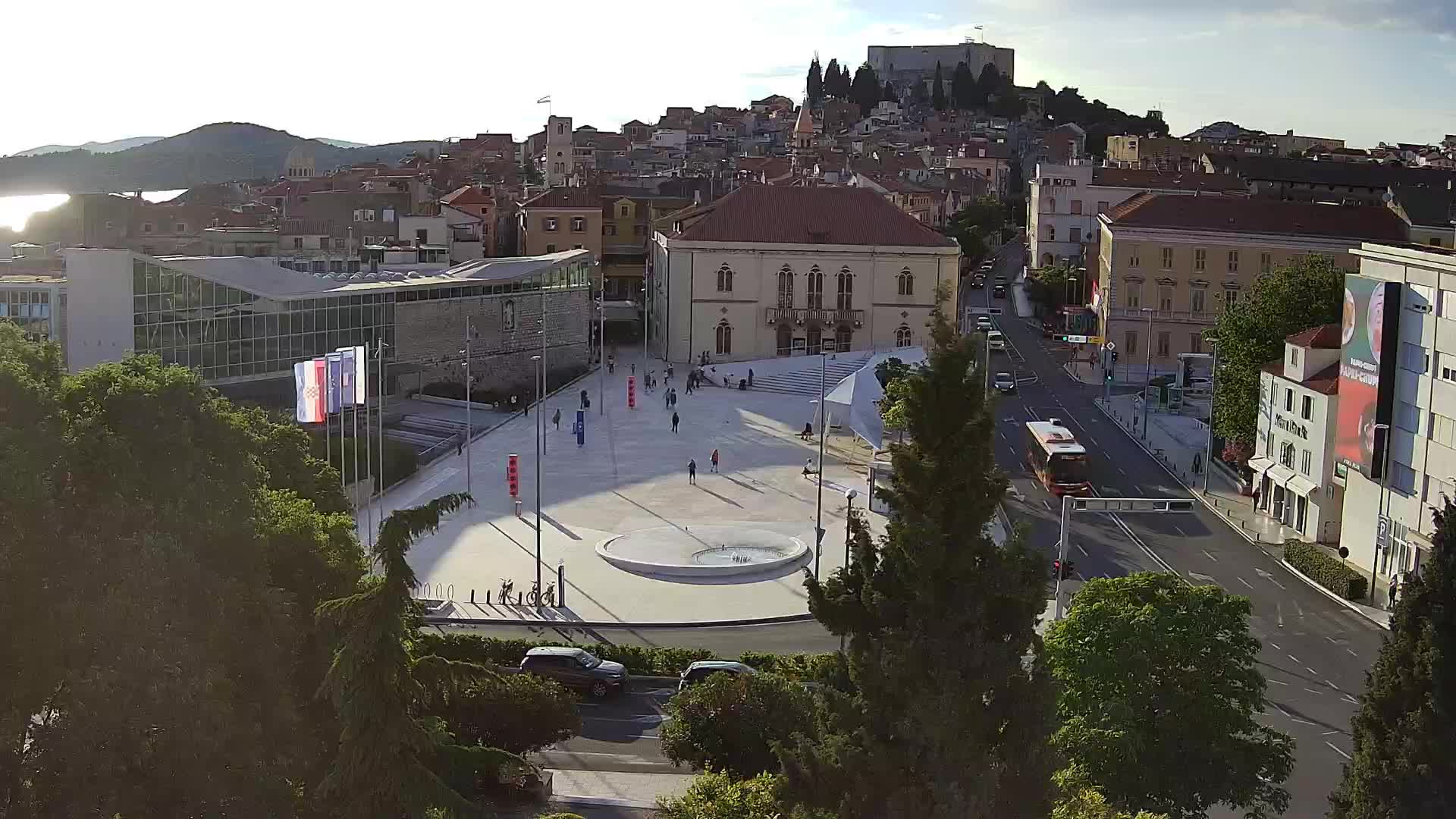 Webcam Šibenik – Poljana square