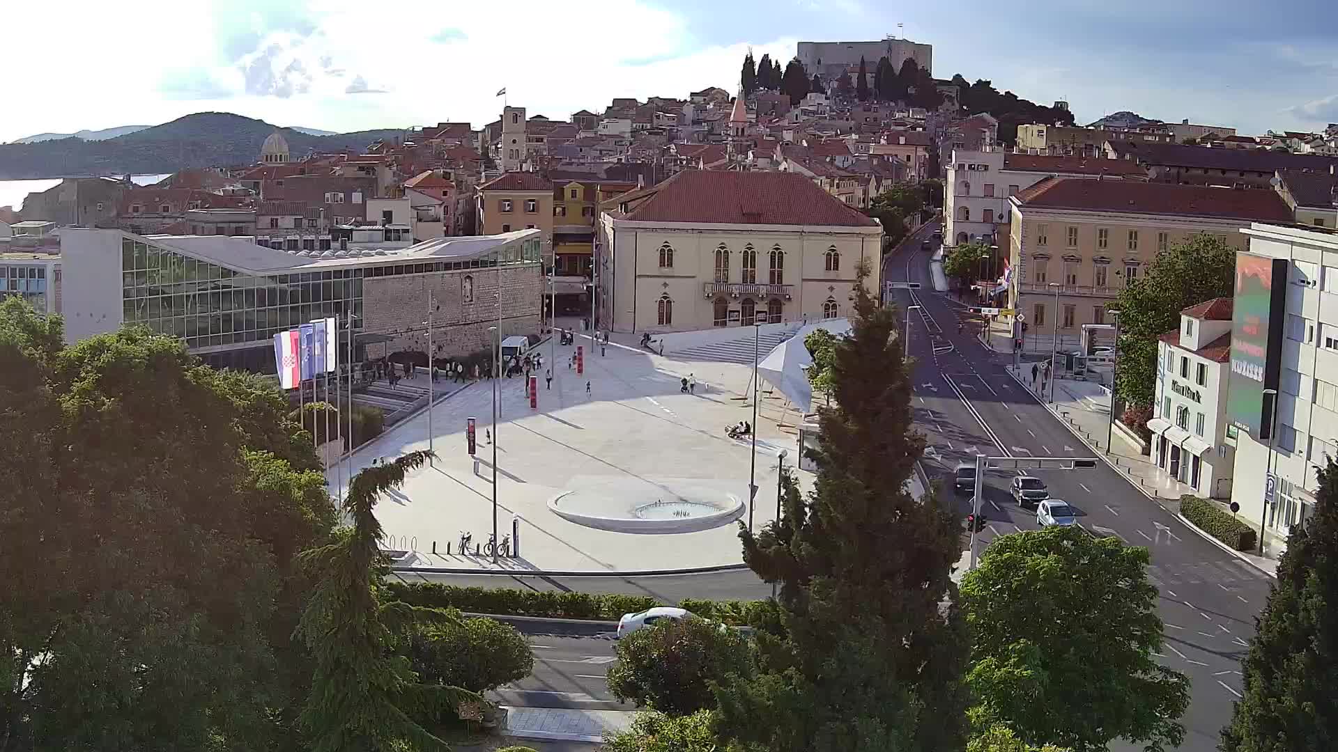 Webcam Šibenik – plaza Poljana