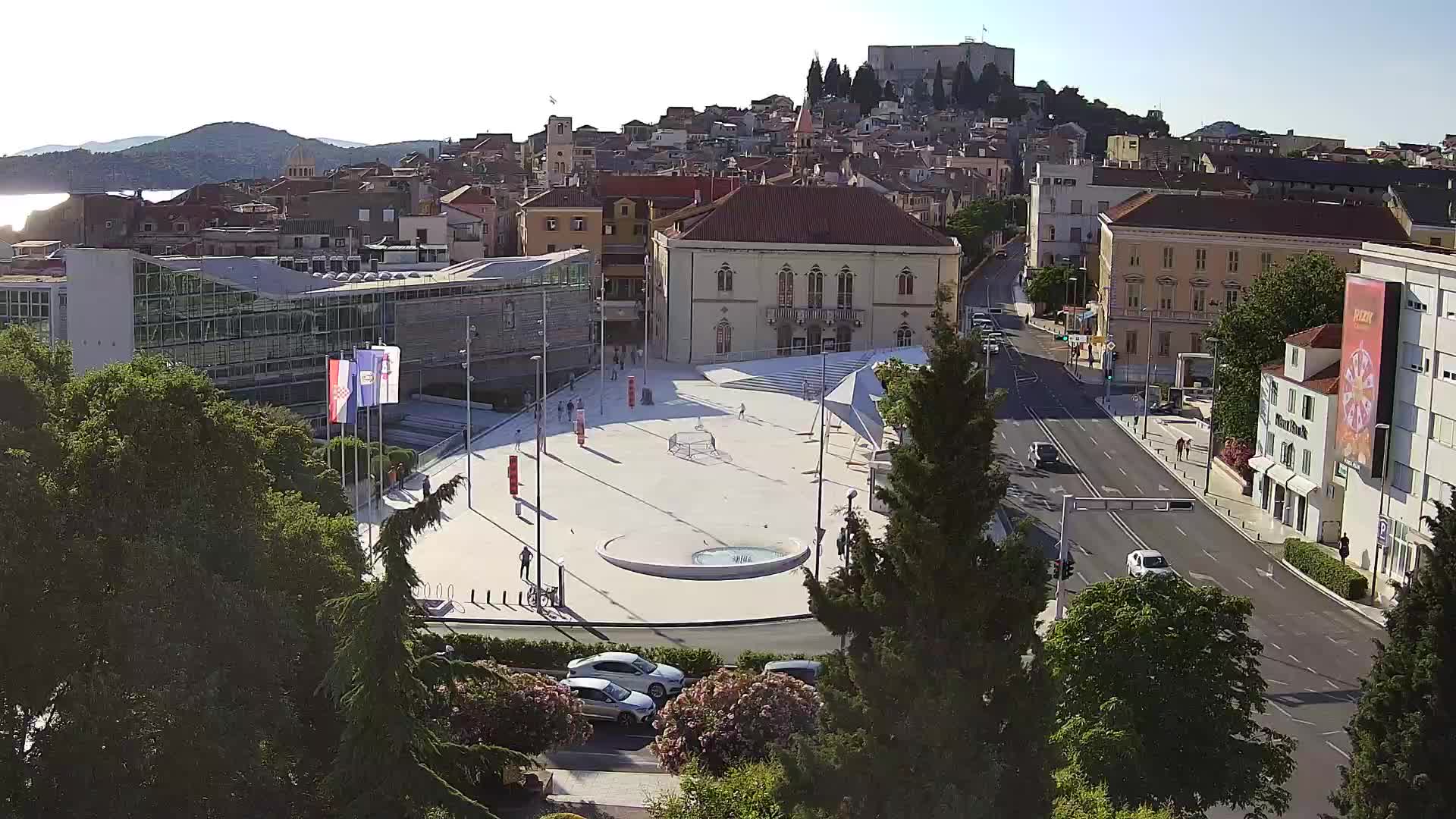 Webcam Šibenik – plaza Poljana