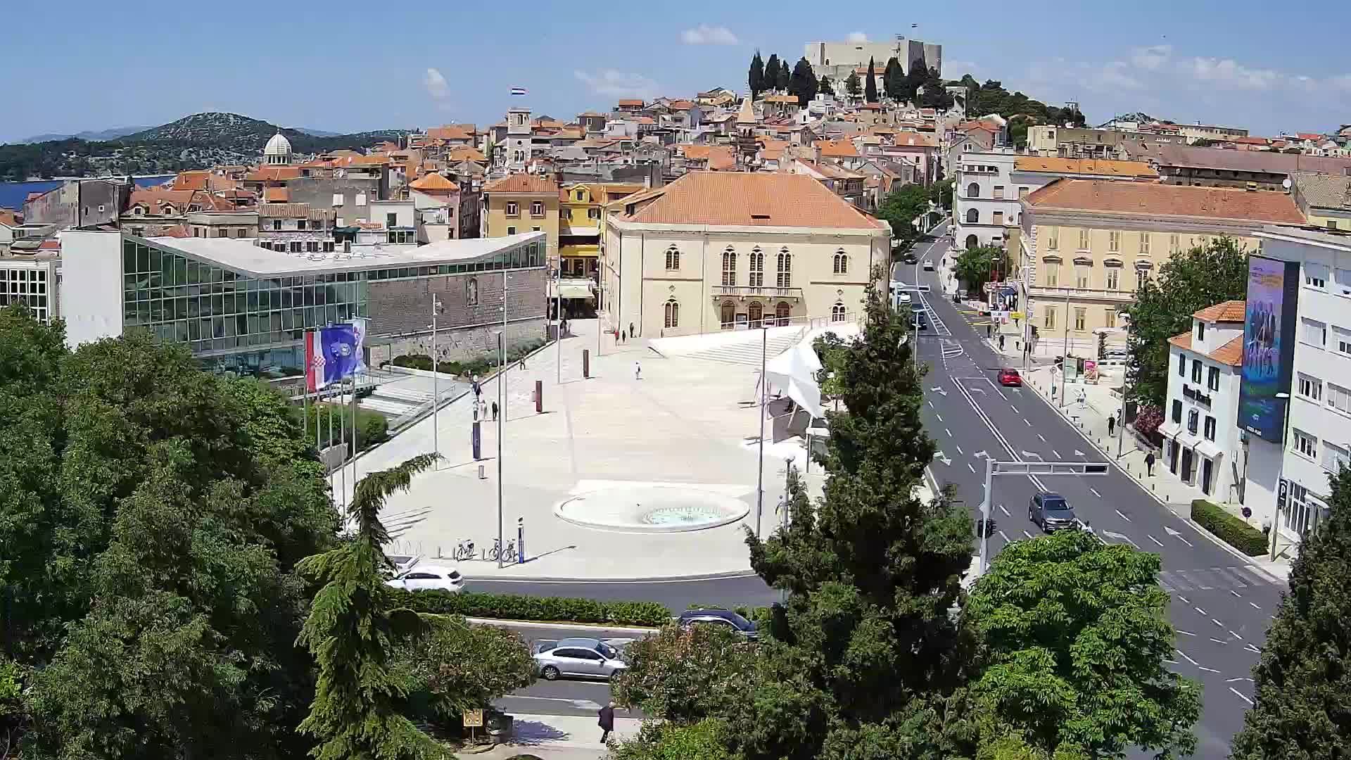 Web Kamera Šibenik – Trg Poljana