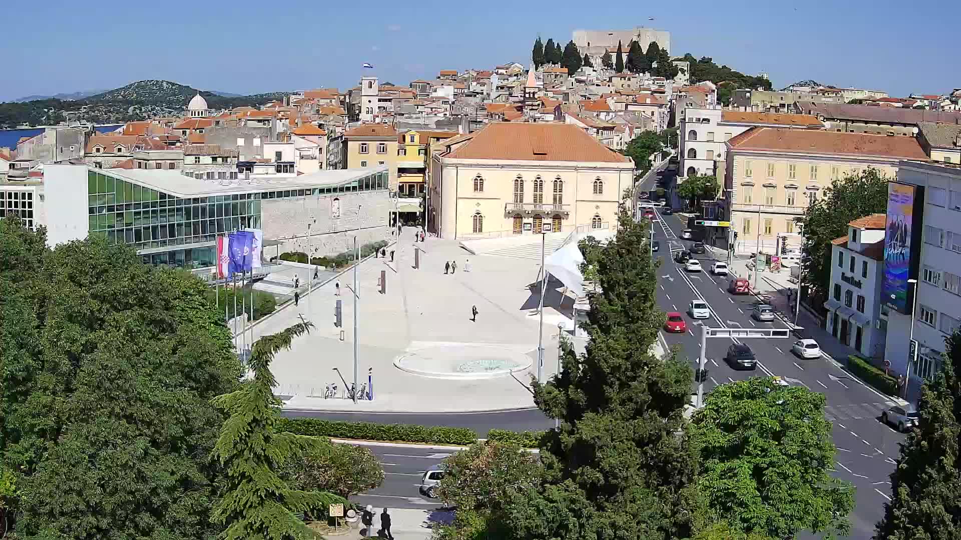 Webcam Šibenik – plaza Poljana