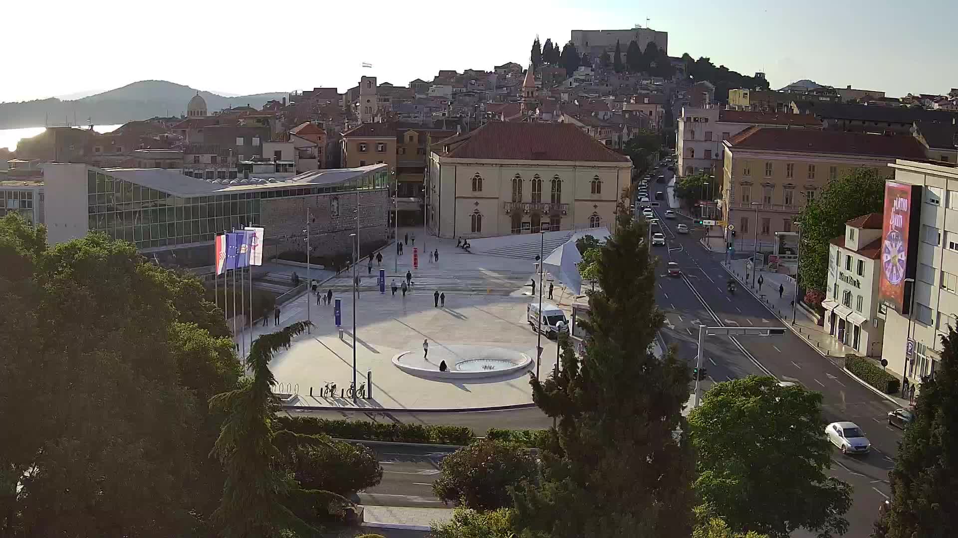 Webcam Šibenik – Poljana square