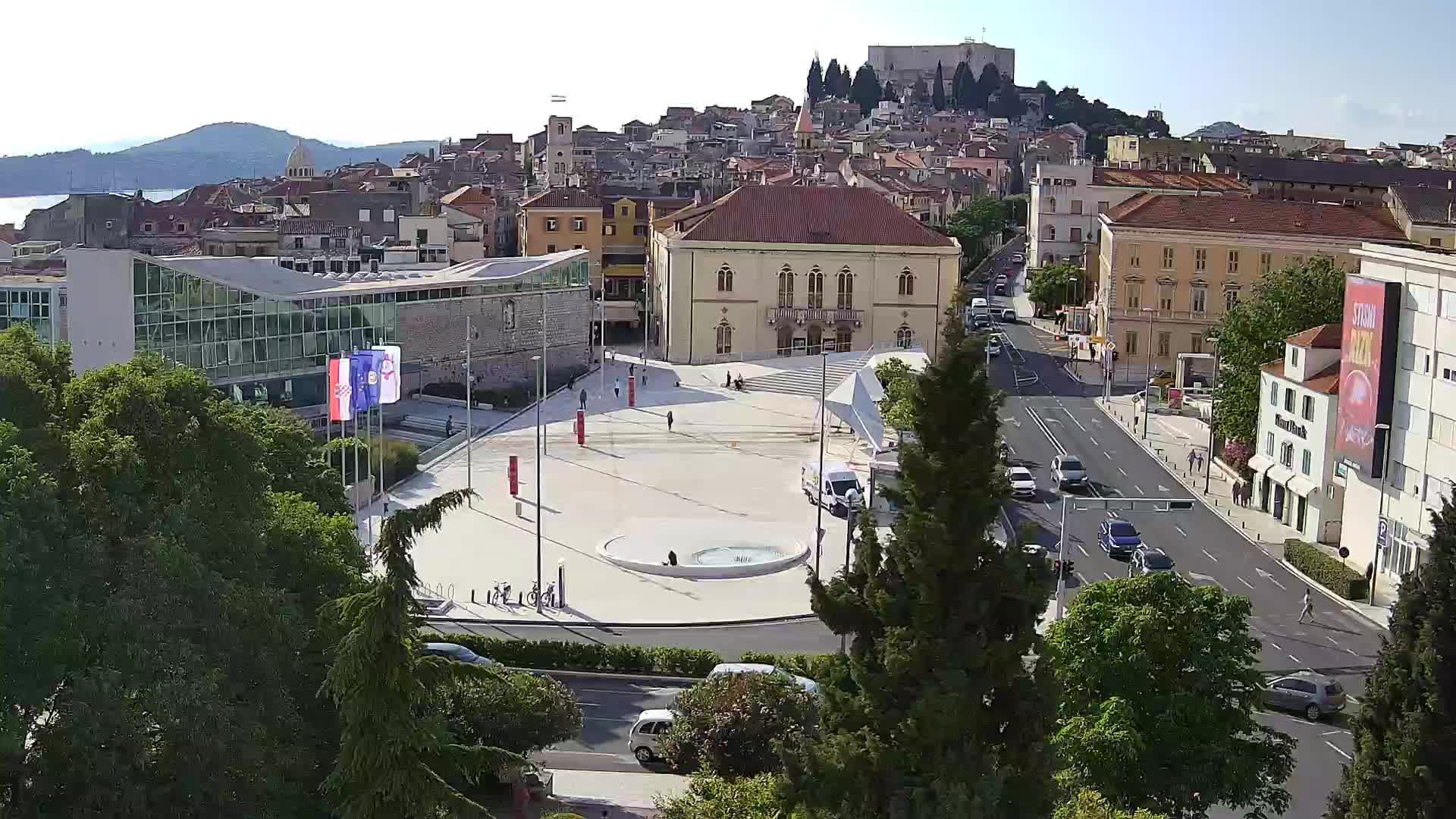 Web Kamera Šibenik – Trg Poljana