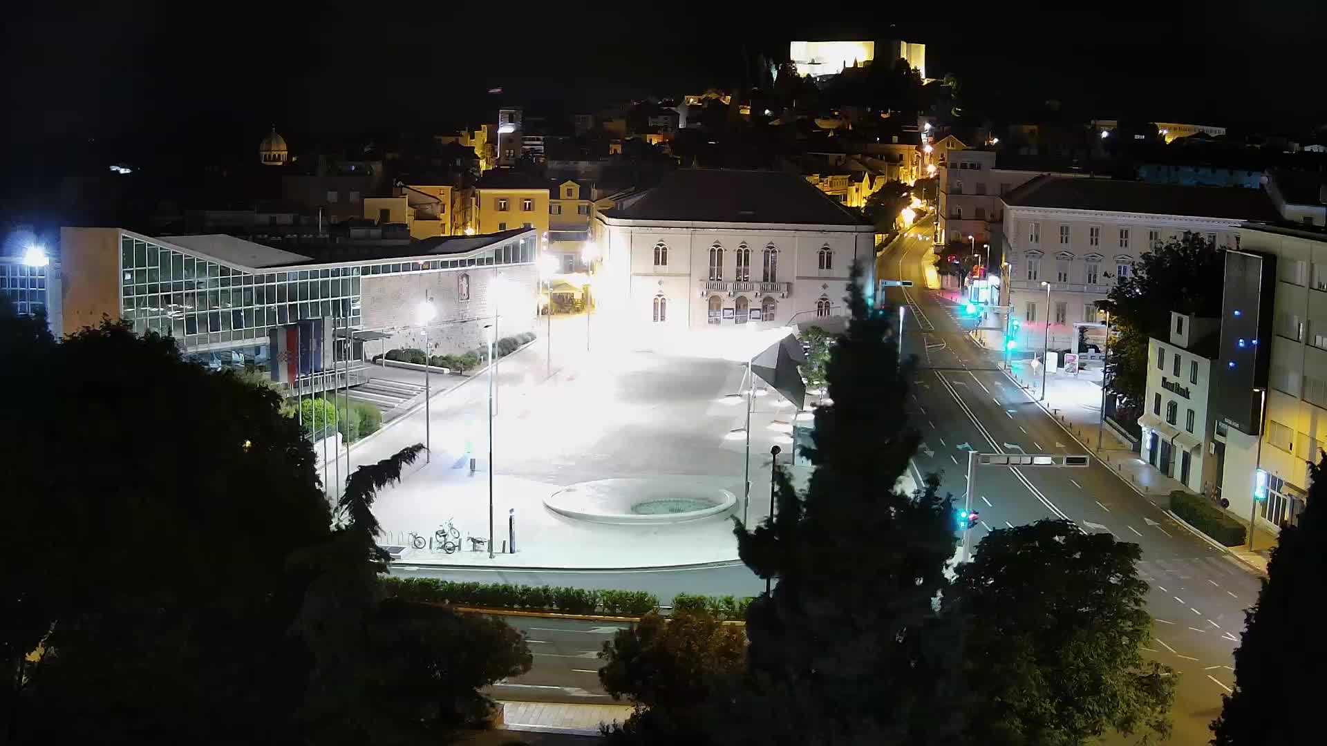 Webcam Šibenik – place Poljana