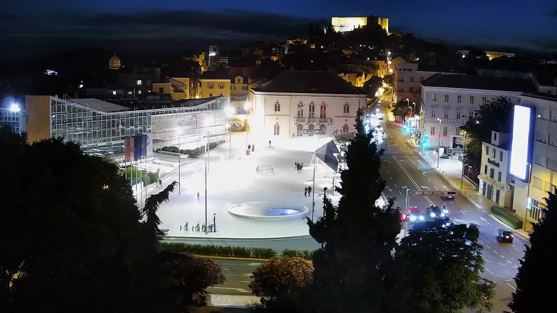 Webcam Šibenik – Poljana Platz