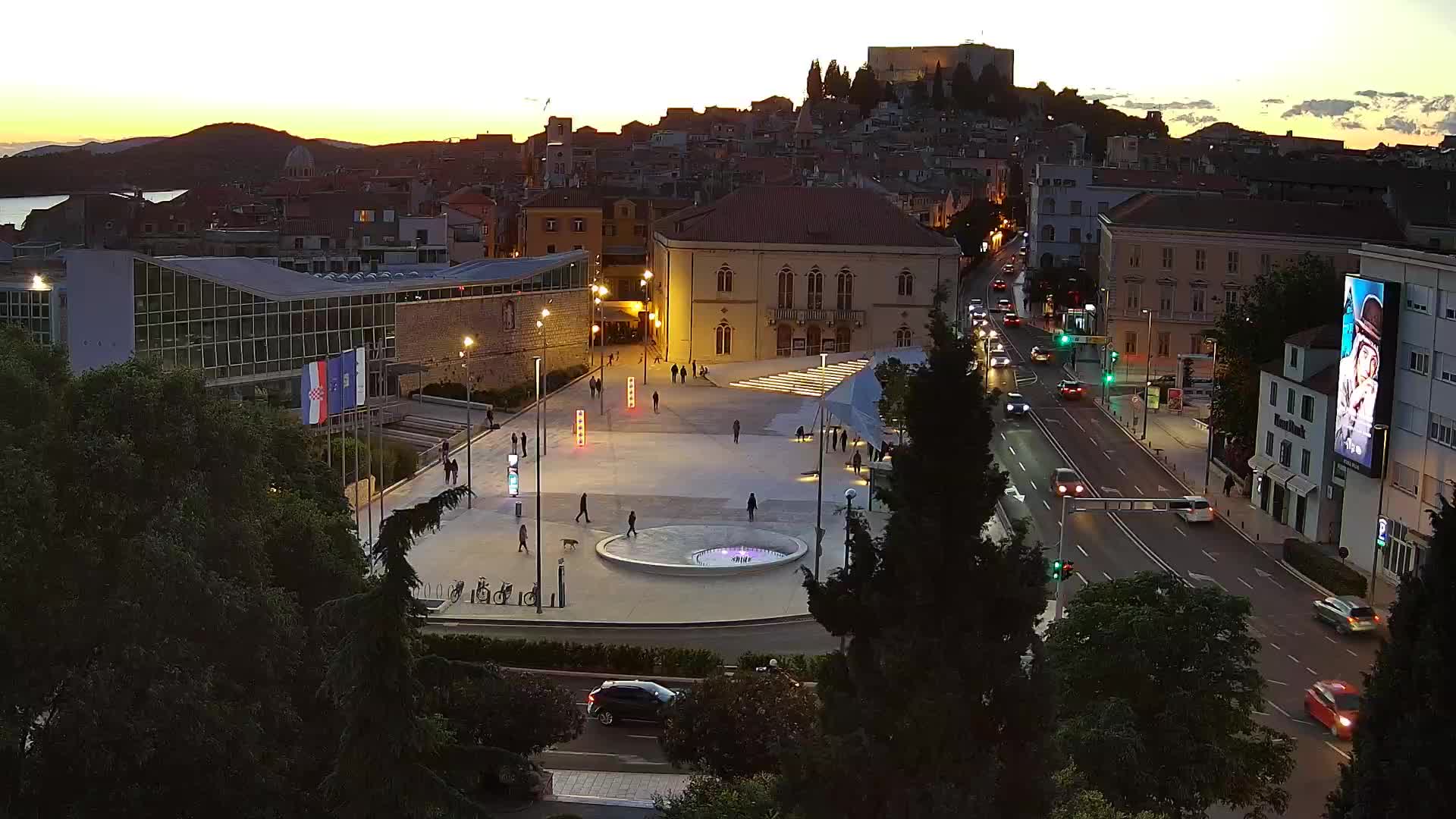 Webcam Šibenik – Poljana square