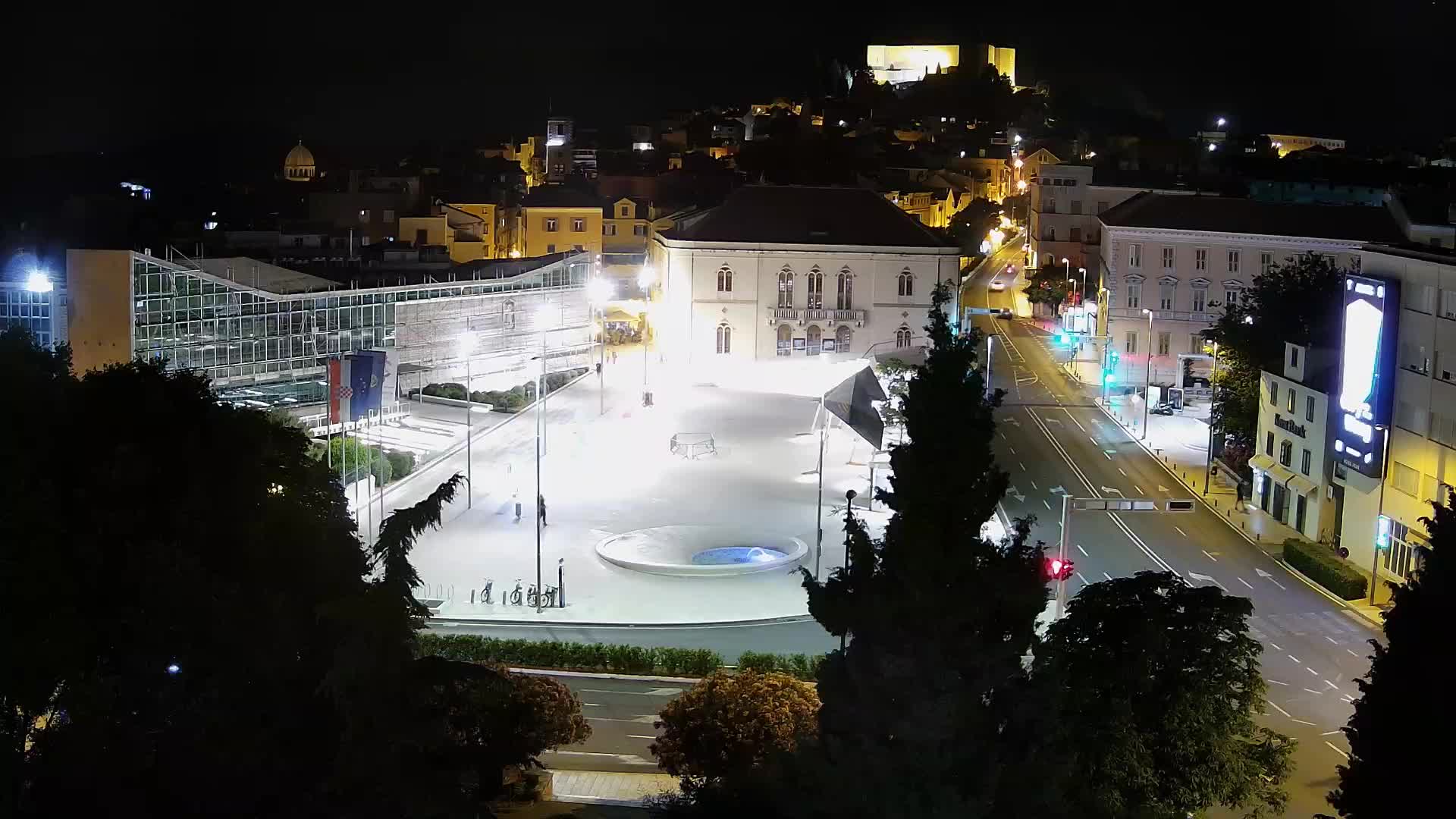 Webcam Šibenik – place Poljana