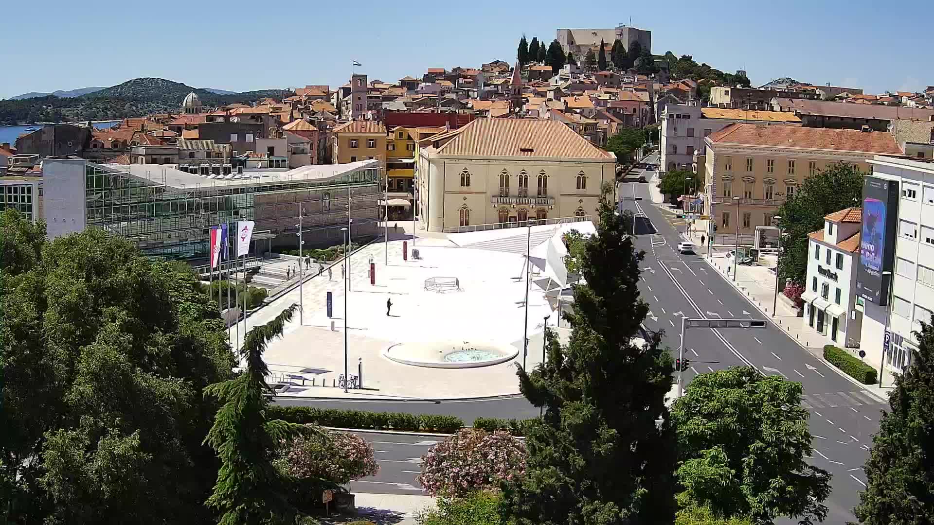 Webcam Šibenik – Poljana square