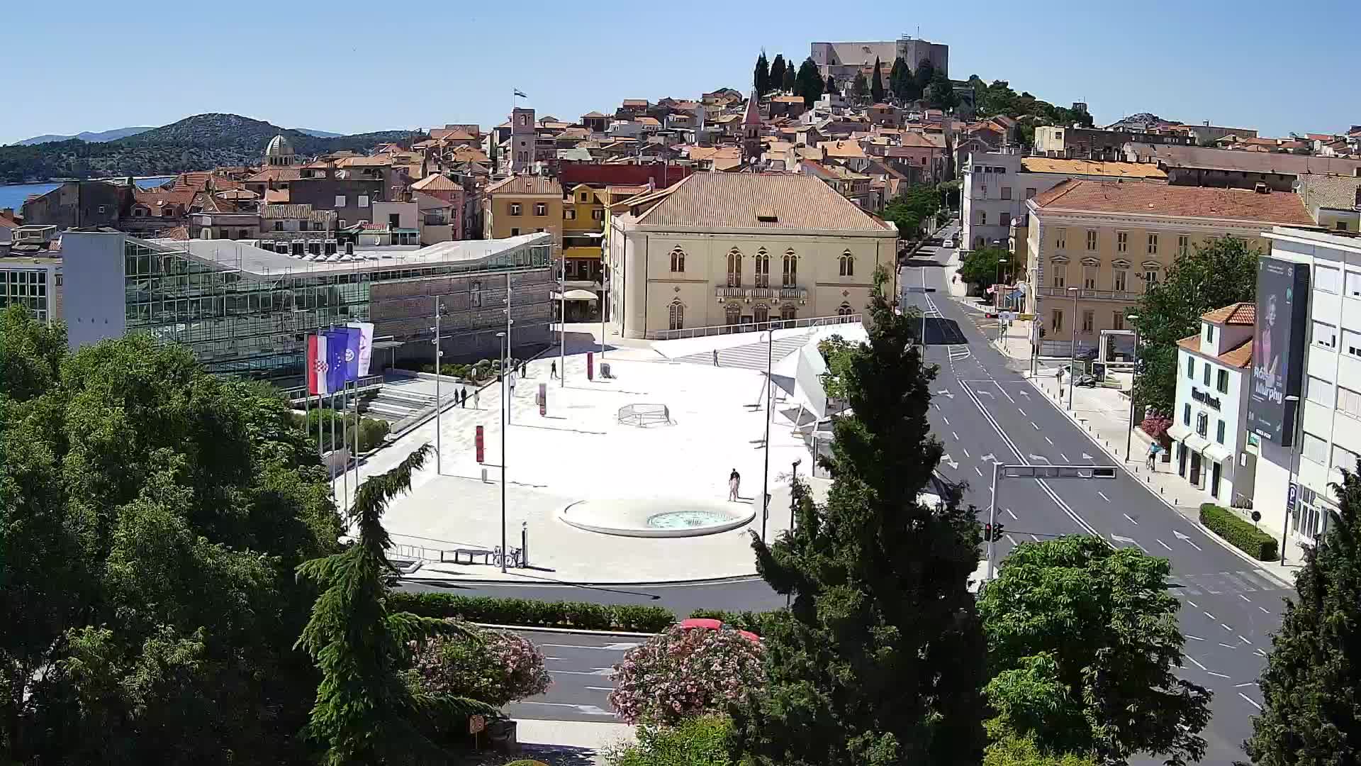 Webcam Šibenik – Poljana Platz