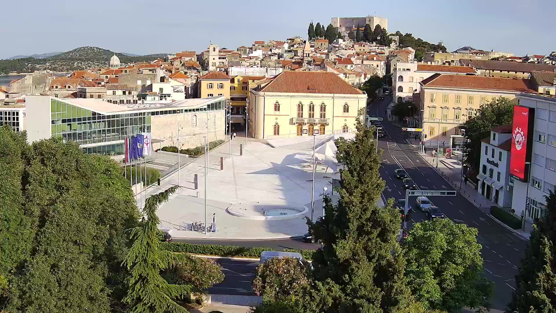 Webcam Šibenik – Poljana square