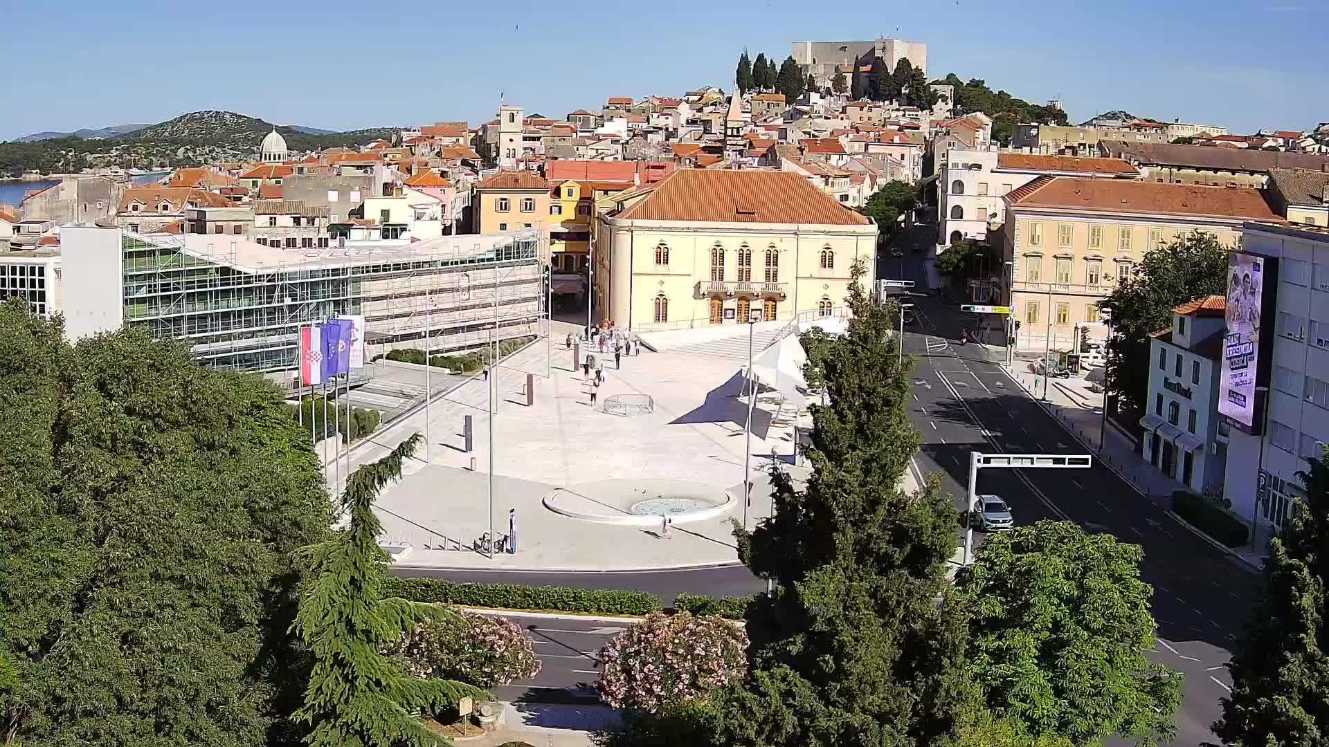 Web Kamera Šibenik – Trg Poljana