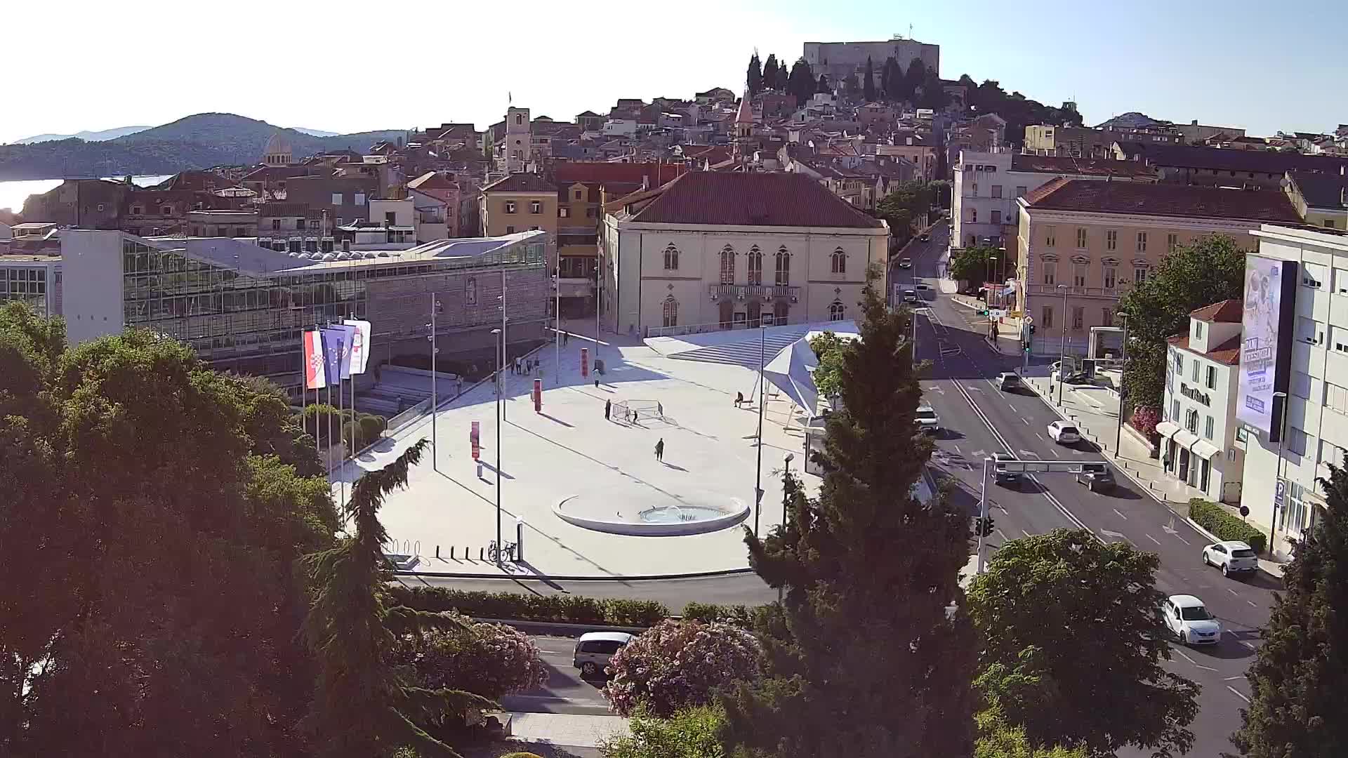 Webcam Šibenik – plaza Poljana