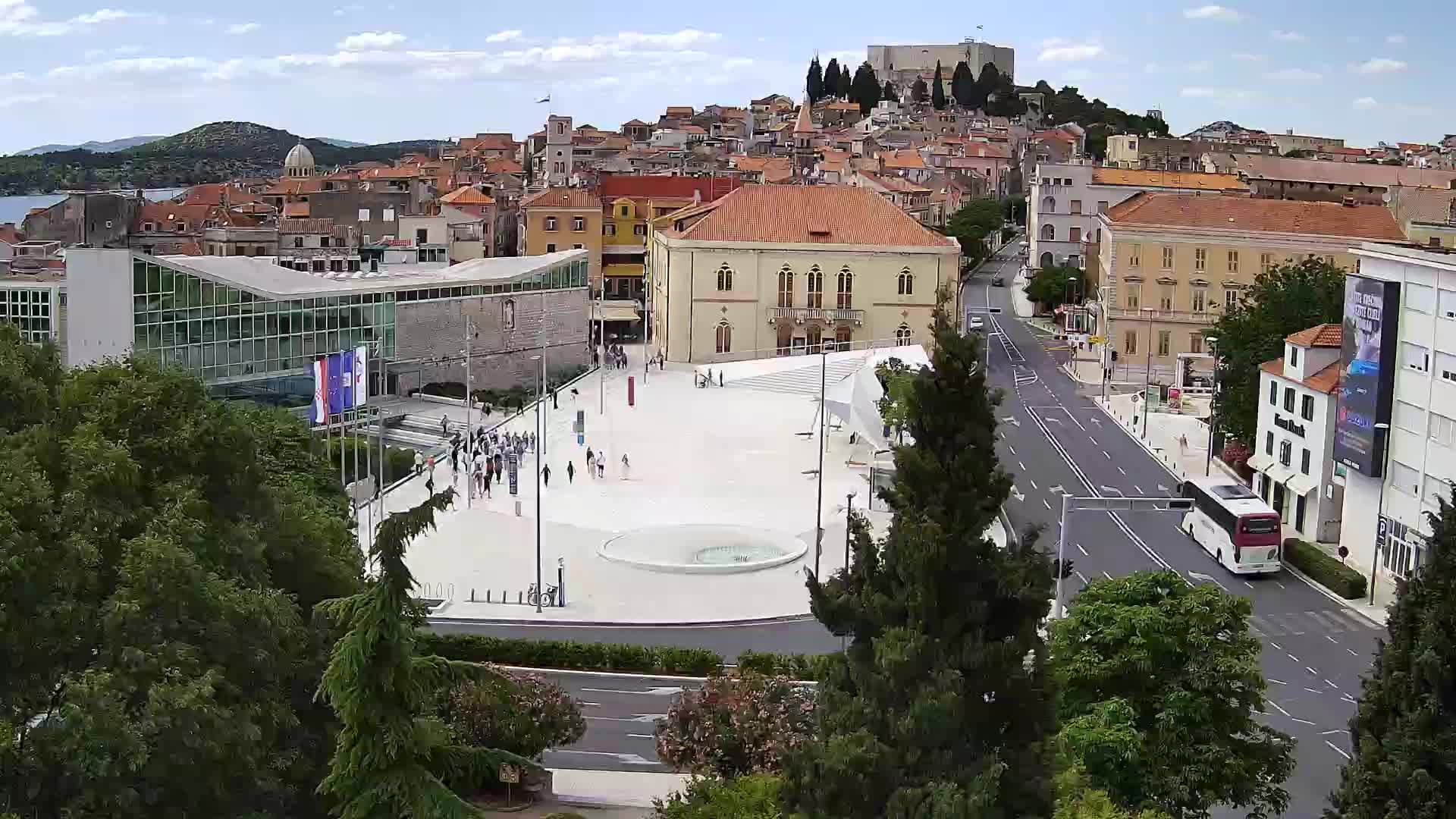 Webcam Šibenik – Poljana square