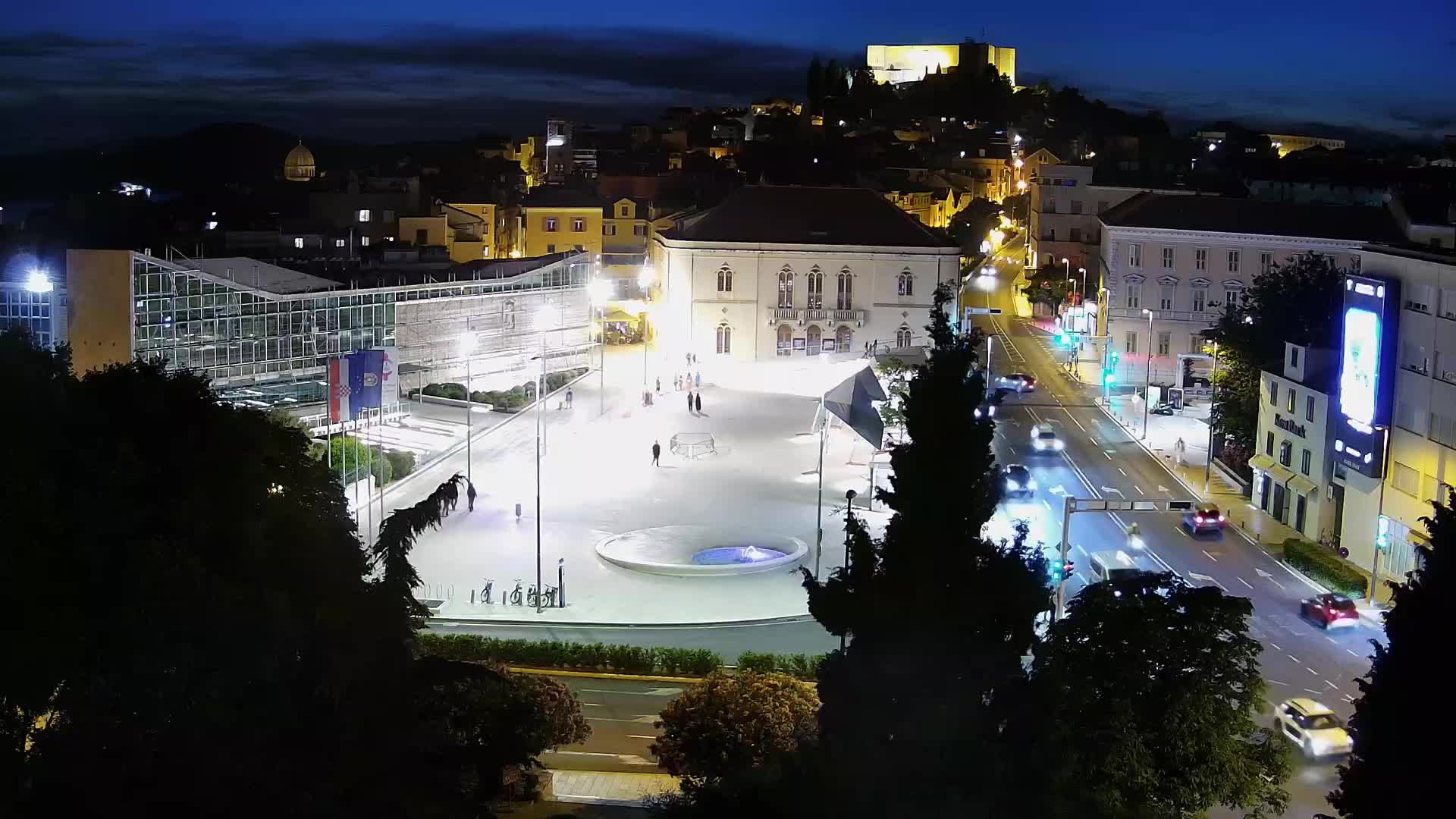 Webcam Šibenik – Poljana square