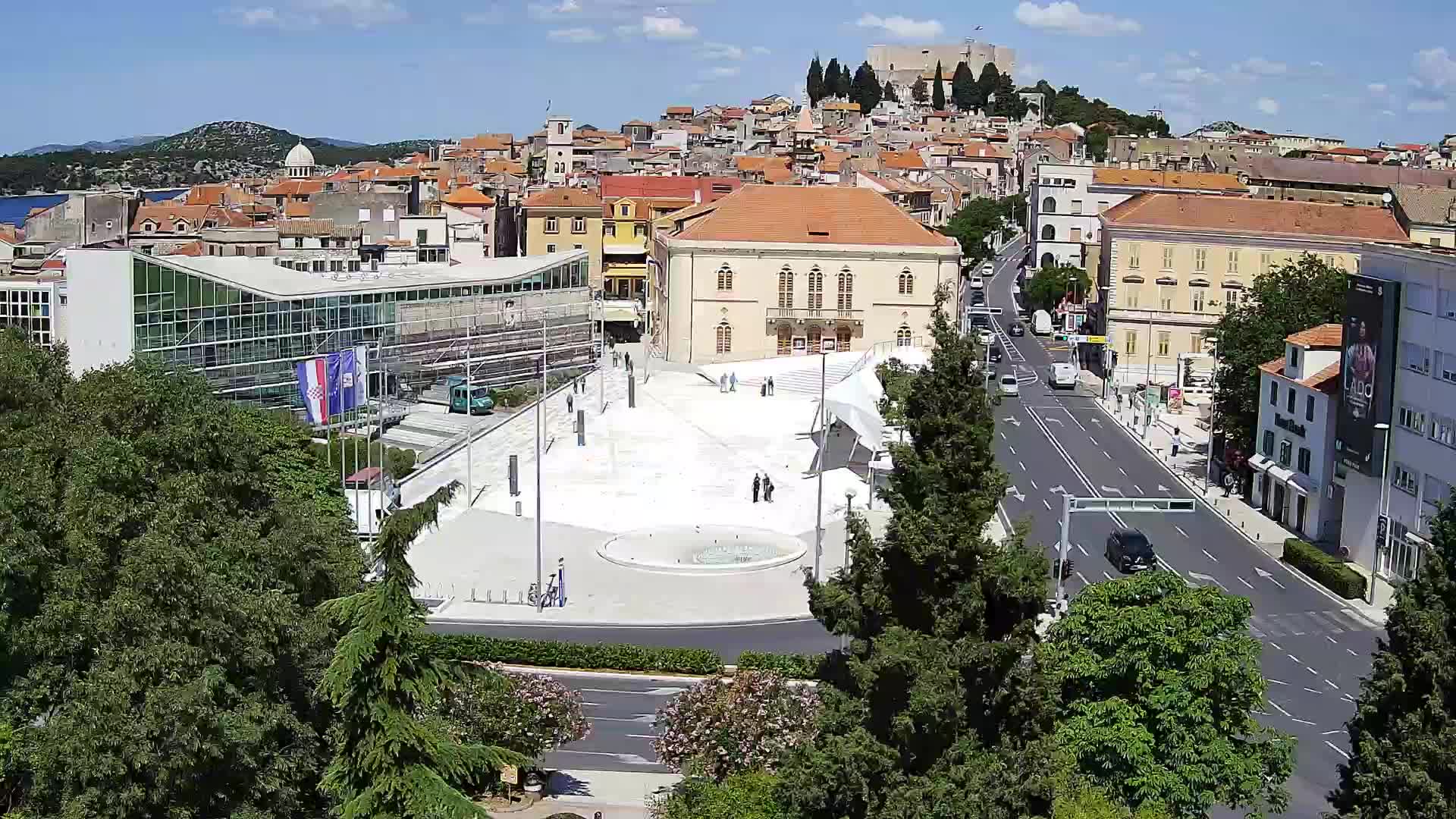 Webcam Šibenik – Poljana Platz