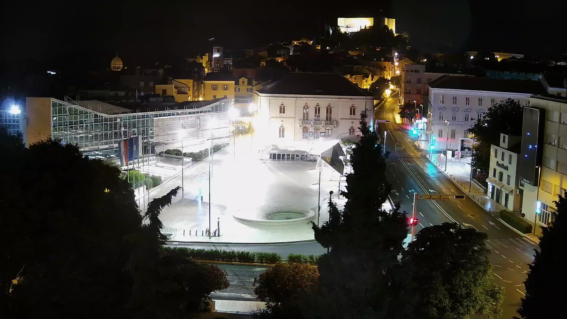 Webcam Šibenik – place Poljana